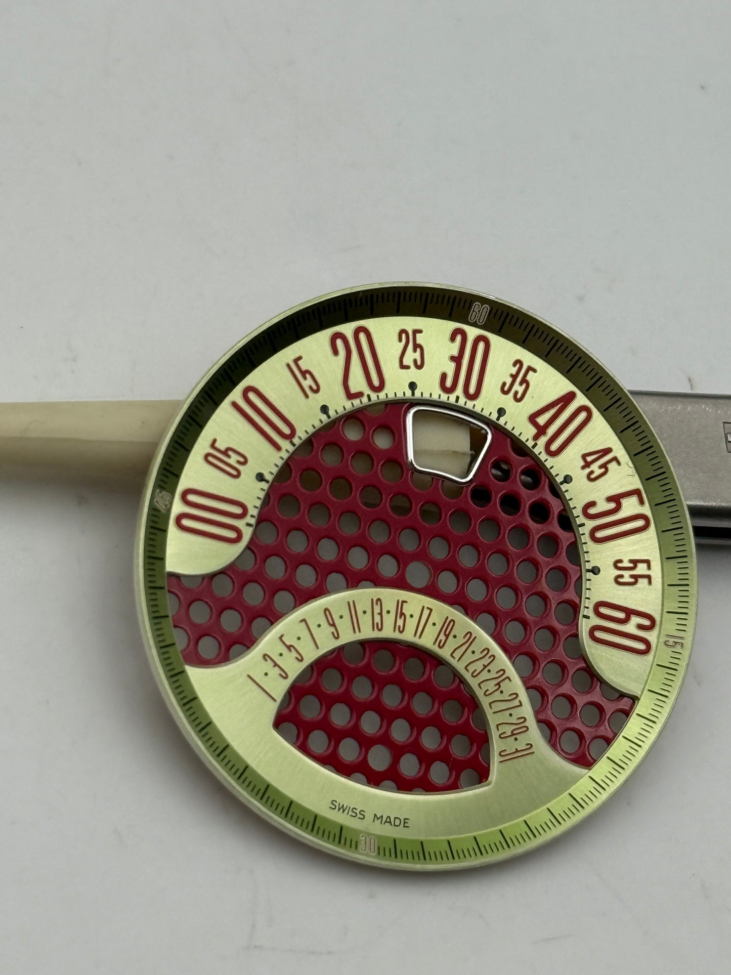 gerald genta retrograde dial quadrante bsp.y.10 116557 34,3mm