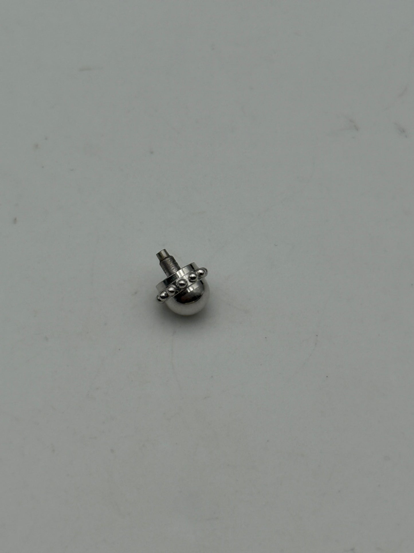 gerald genta 6,5x5mm corona crown a vite to screw rare