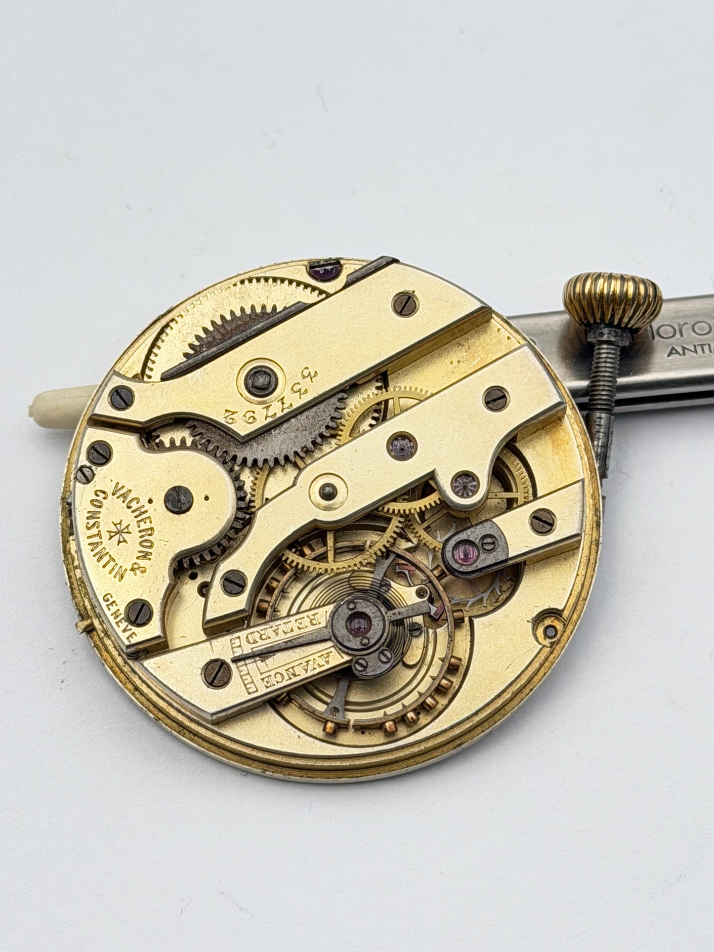 vacheron constantin pocket watch 43.2mm movement movimento rare vintage