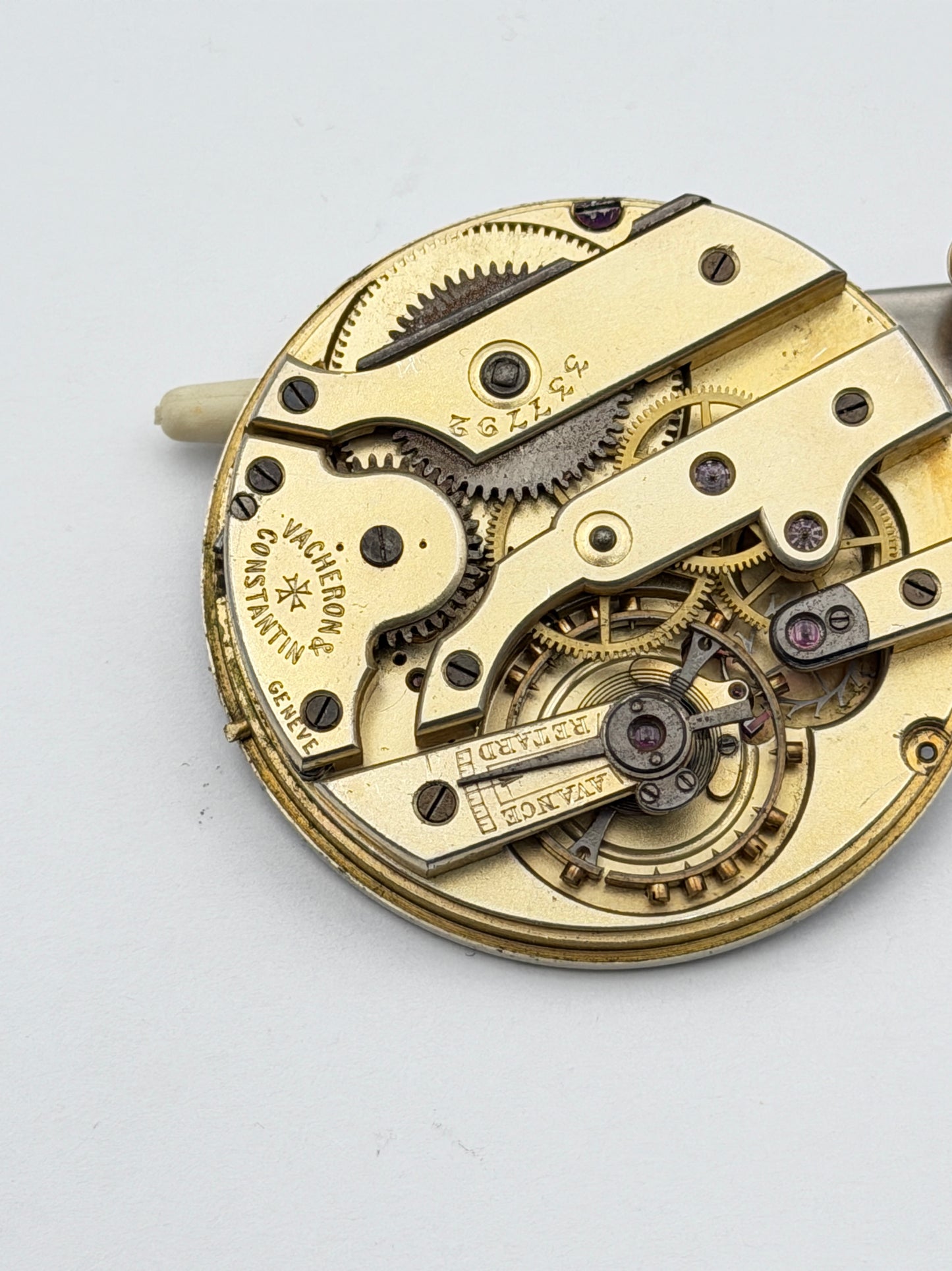 vacheron constantin pocket watch 43.2mm movement movimento rare vintage