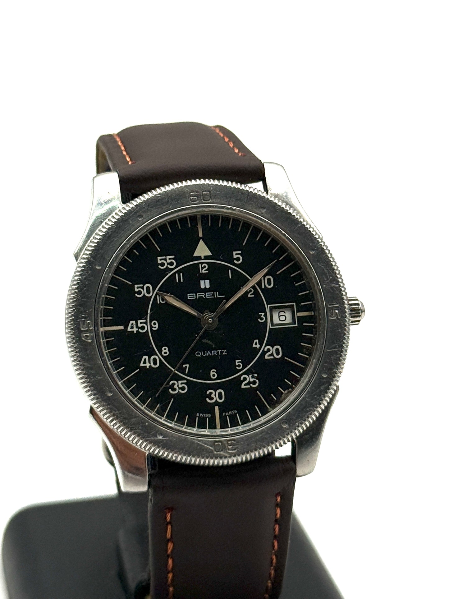 breil aviator swiss made vintage 39mm