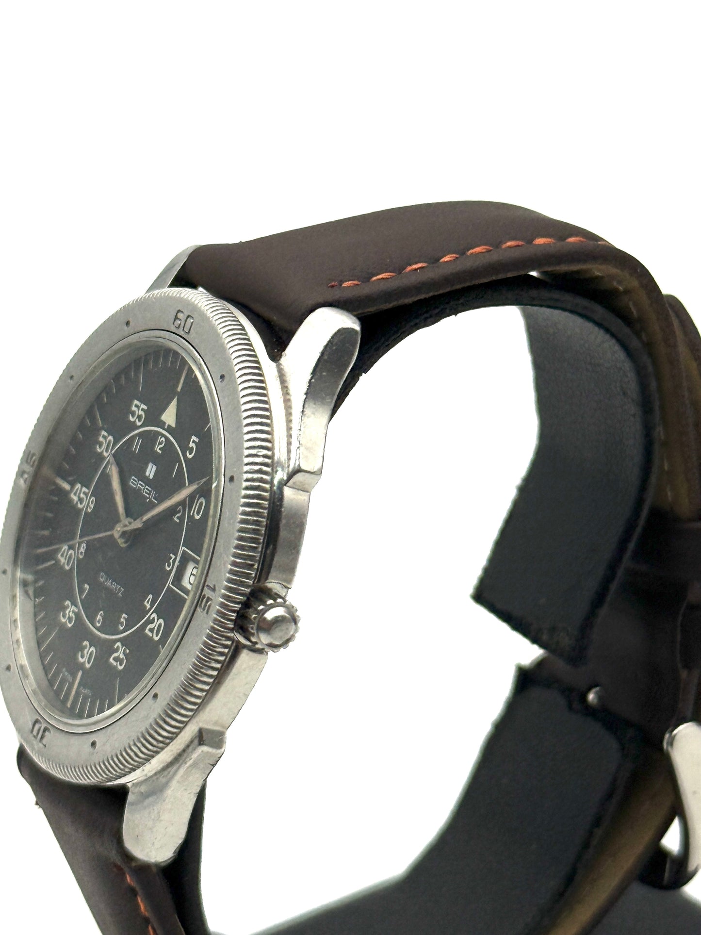 breil aviator swiss made vintage 39mm