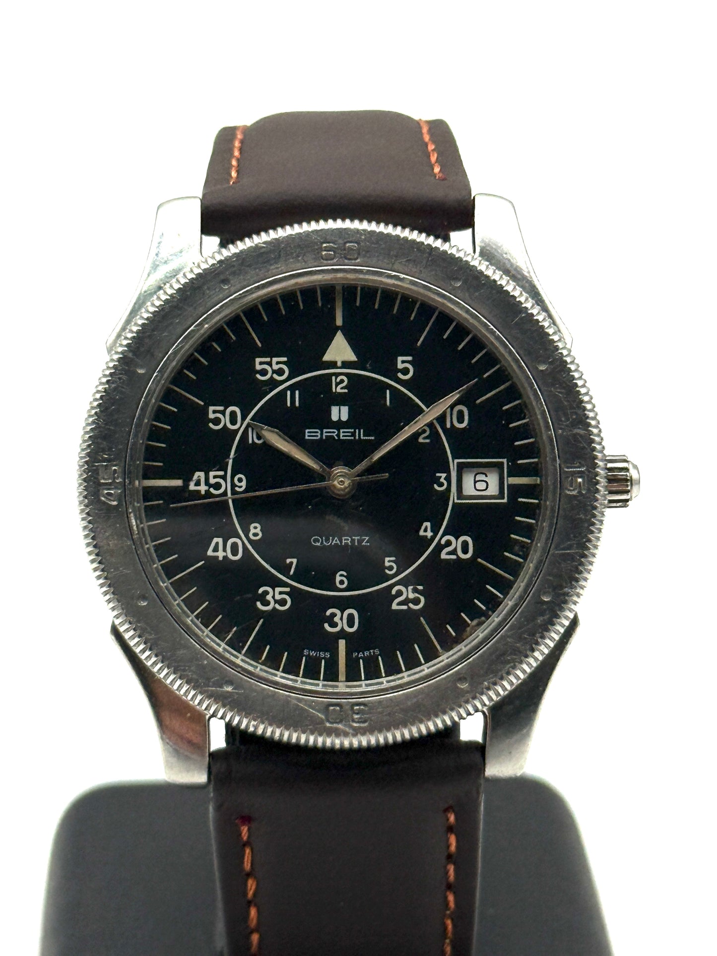 breil aviator swiss made vintage 39mm