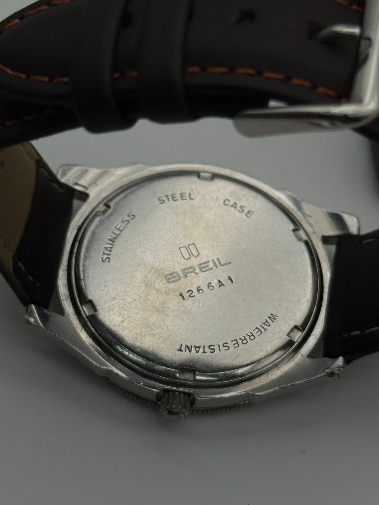 breil aviator swiss made vintage 39mm
