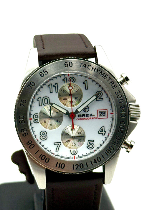 breil chronograph nos new old stock 2519772607 39mm