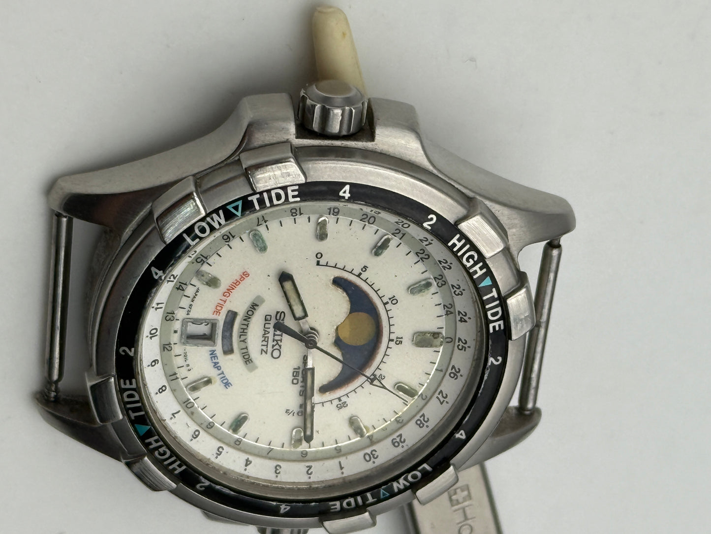 seiko sports 150 monthly tide 6f24-7010 43mm