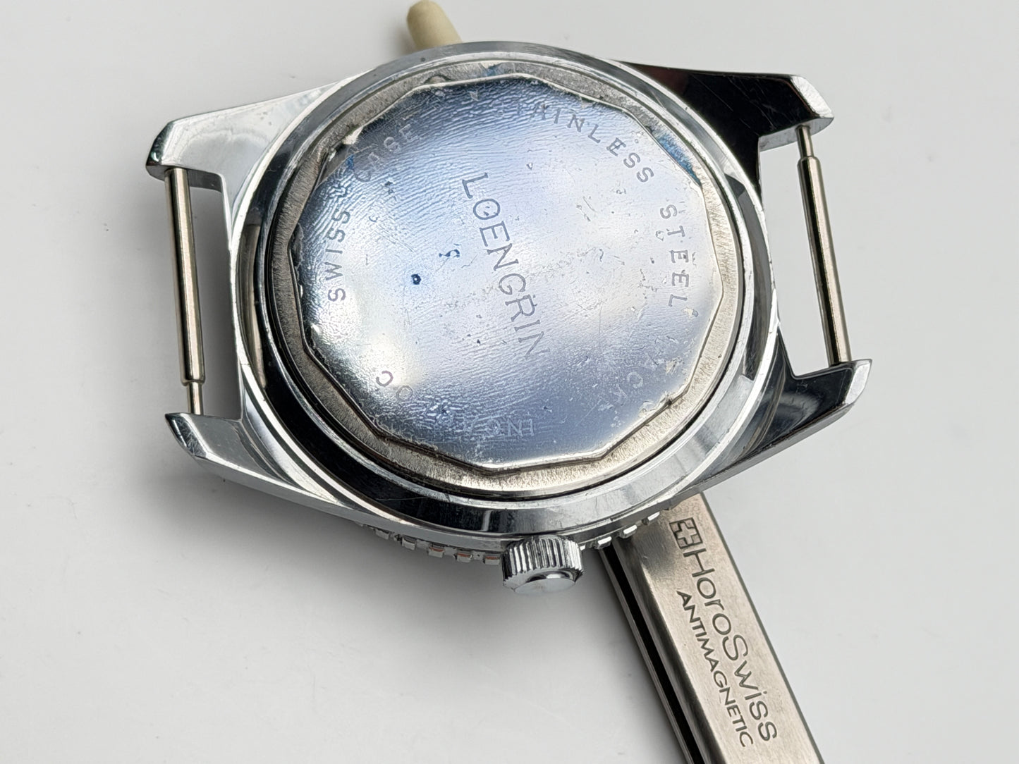 loengrin diver nos 40mm cassa case watch