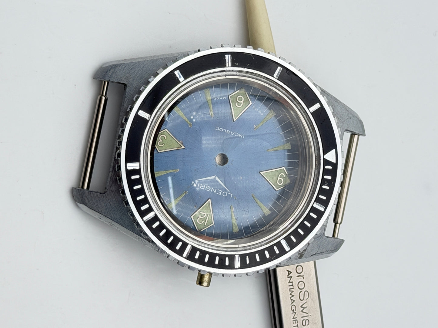 loengrin diver nos 40mm cassa case watch