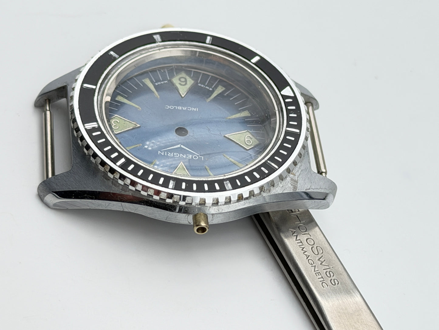 loengrin diver nos 40mm cassa case watch