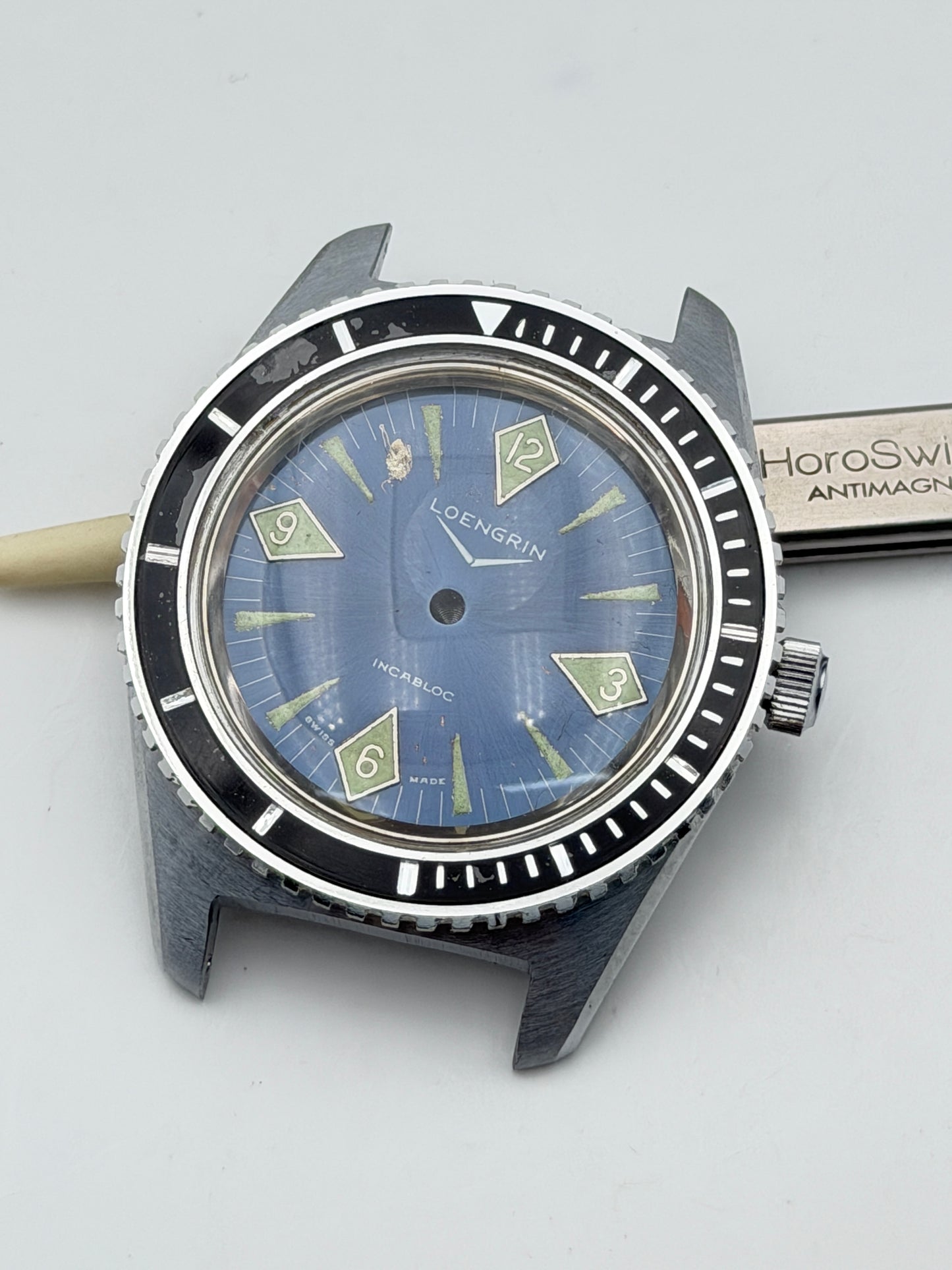 loengrin diver nos 40mm cassa case watch