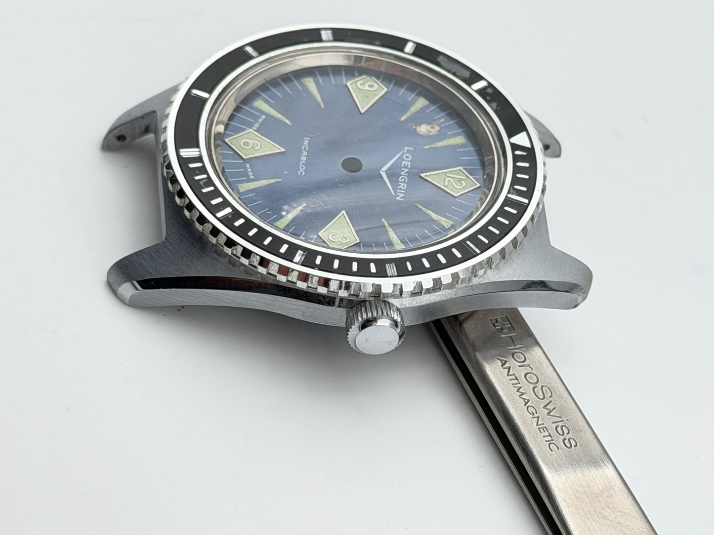 loengrin diver nos 40mm cassa case watch