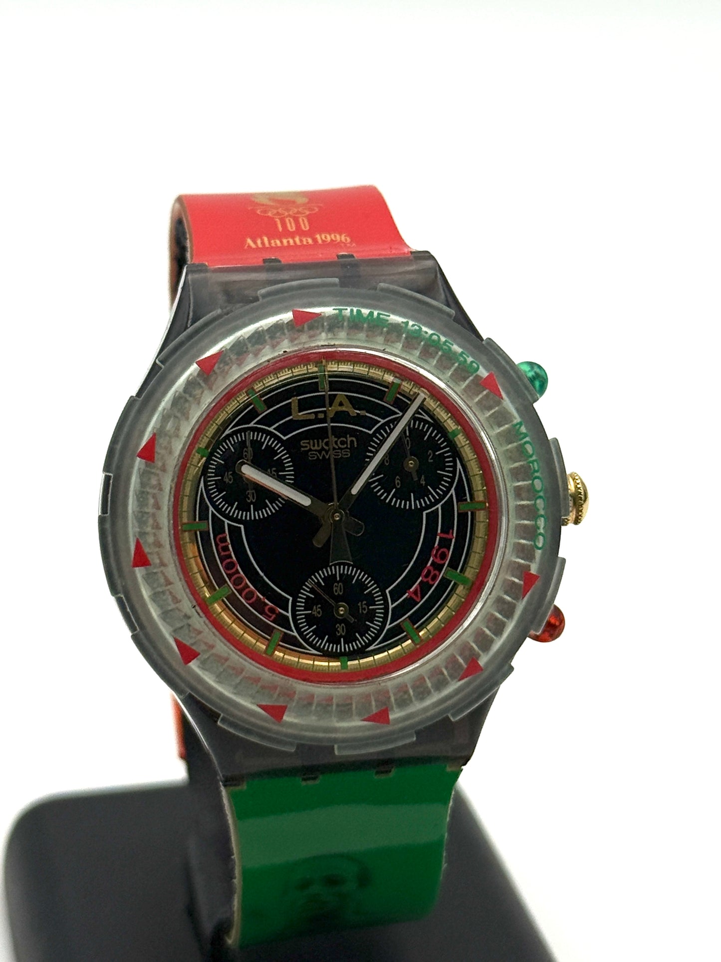 swatch atalanta 1996 chronograph vintage