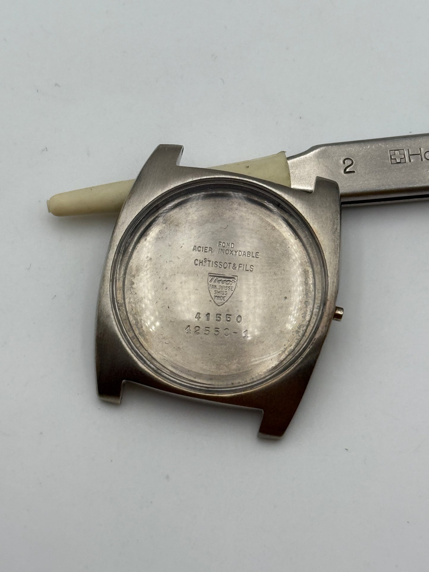 tissot 41550 42550-1 33mm cassa case
