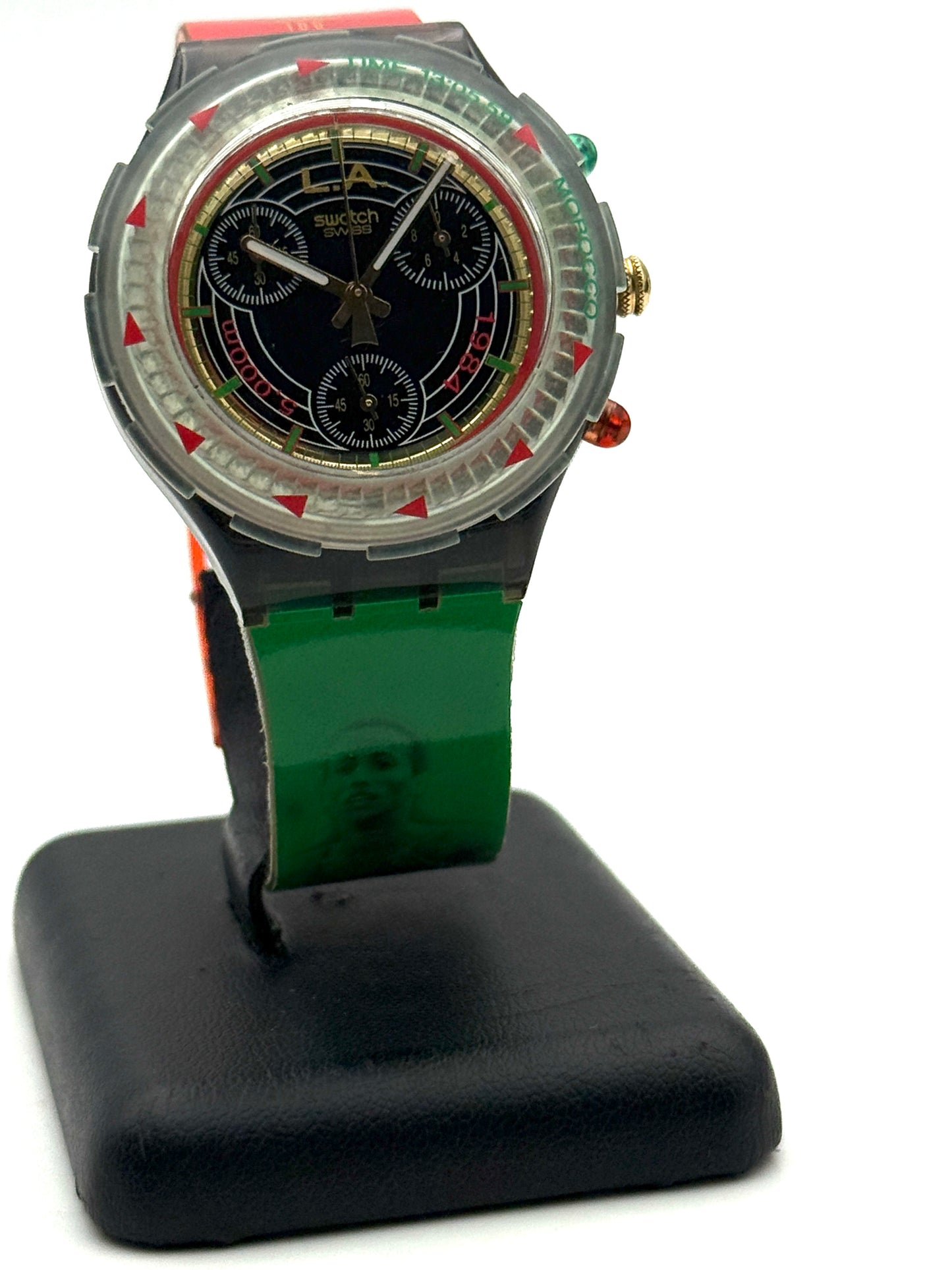 swatch atalanta 1996 chronograph vintage