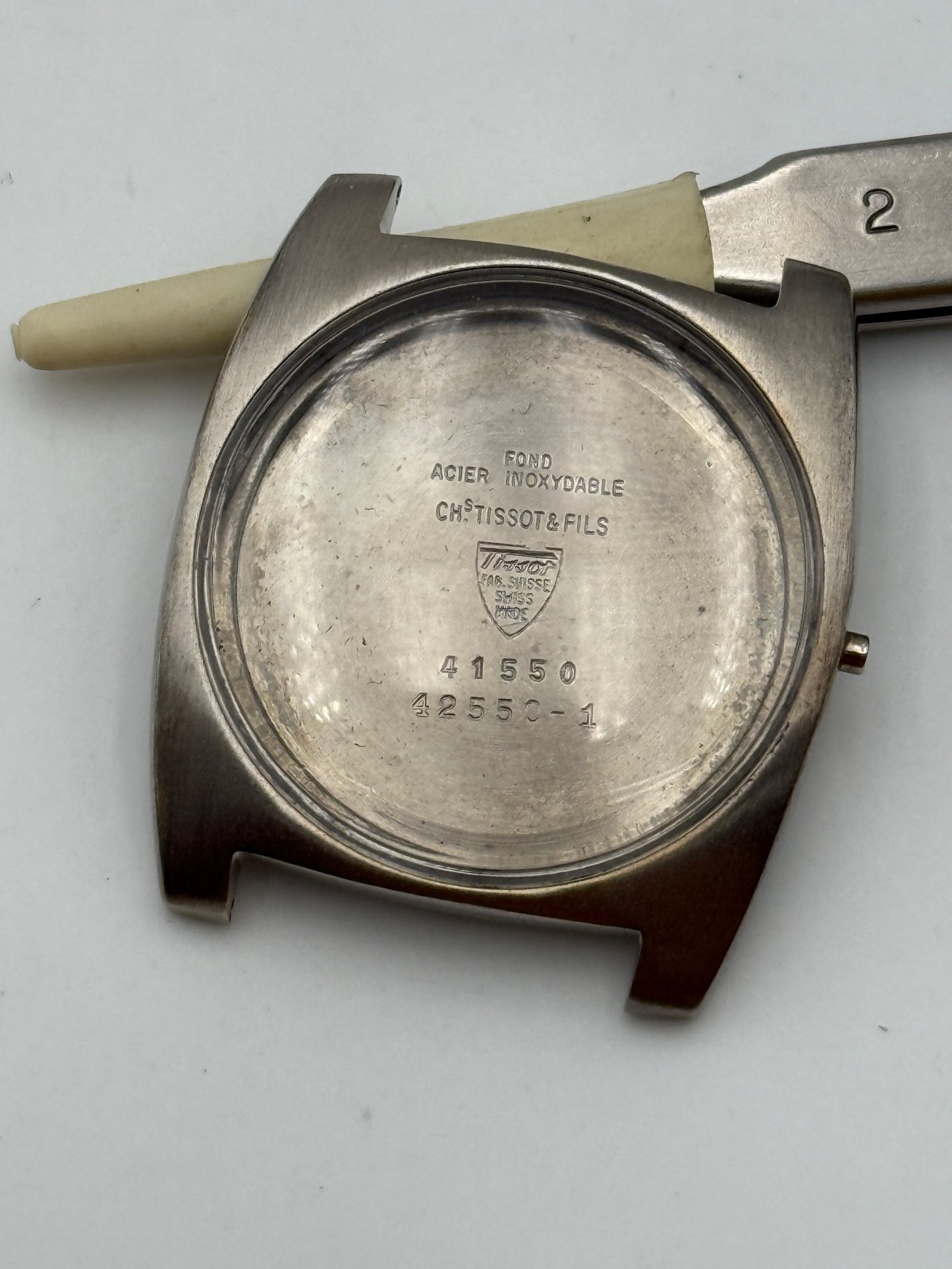 tissot 41550 42550-1 33mm cassa case