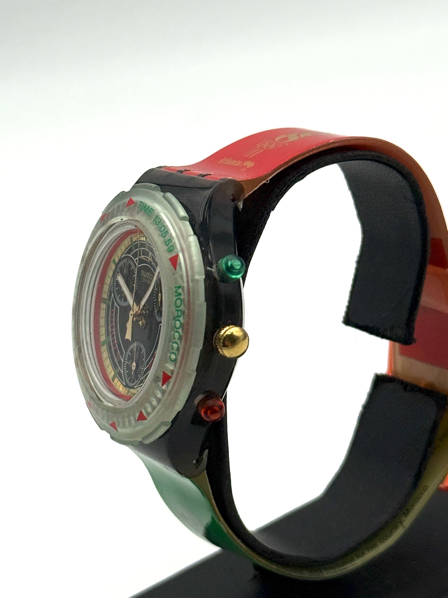 swatch atalanta 1996 chronograph vintage