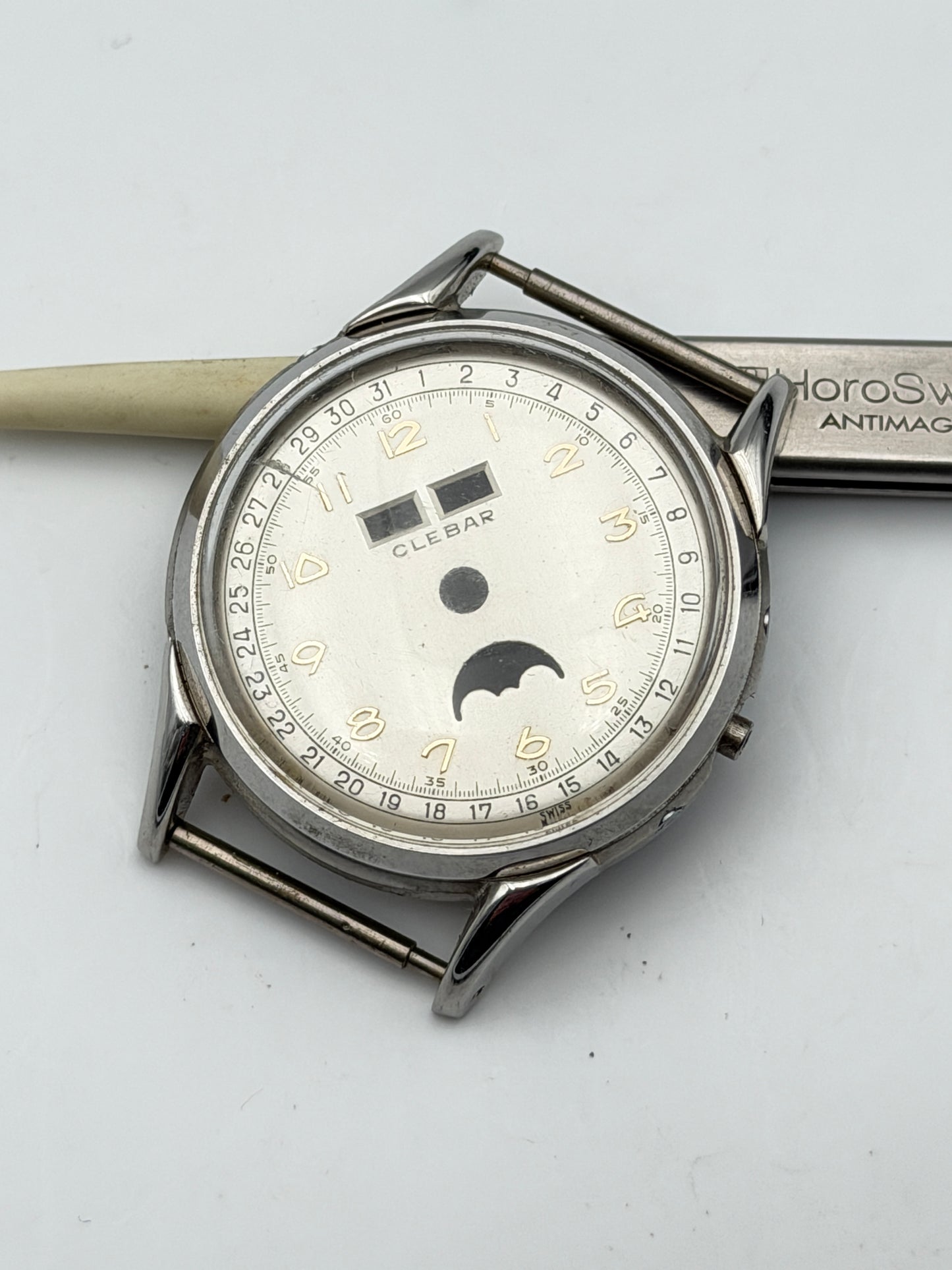 clebar calendar 36mm cassa case carrure