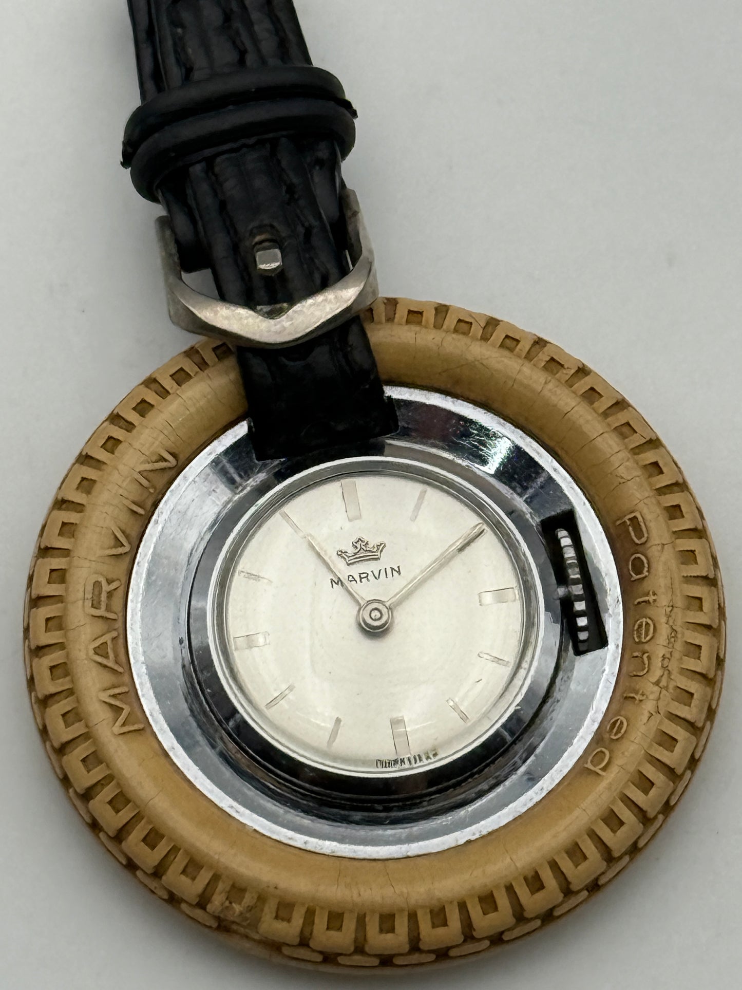 marvin ruotino wheel swiss made patented 42mm