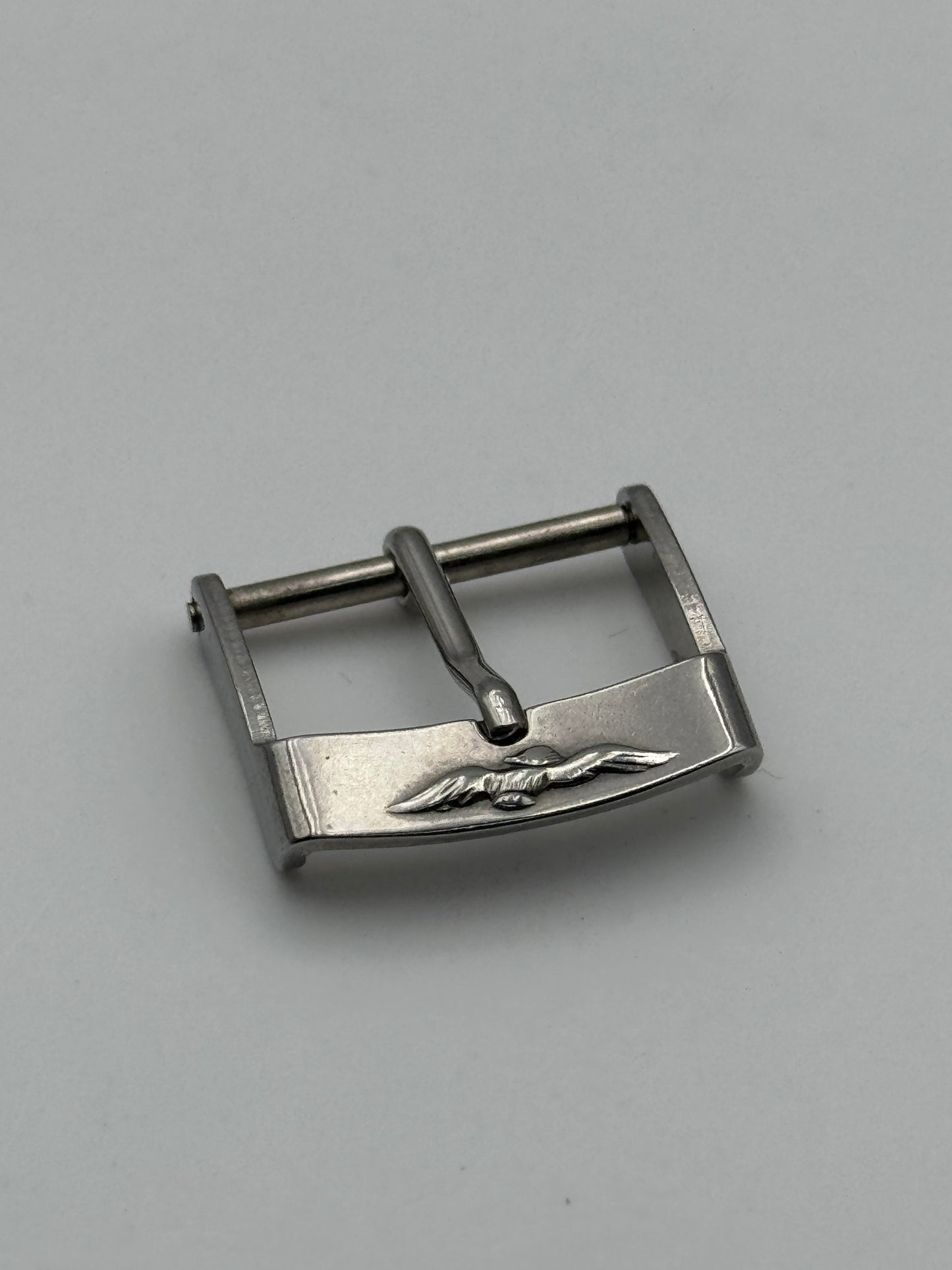 Sector fibbia buckle 18mm acciaio
