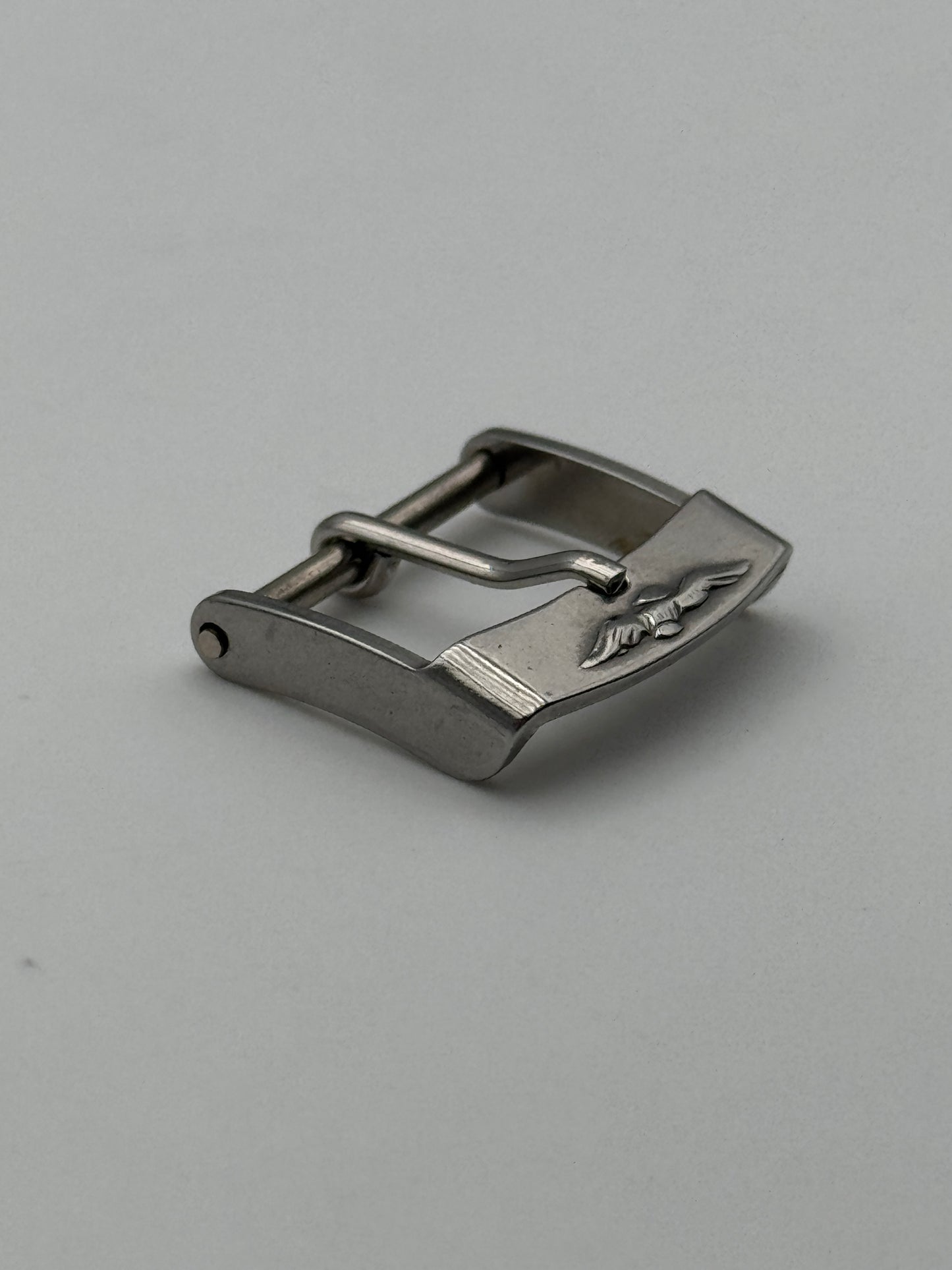 Sector fibbia buckle 18mm acciaio