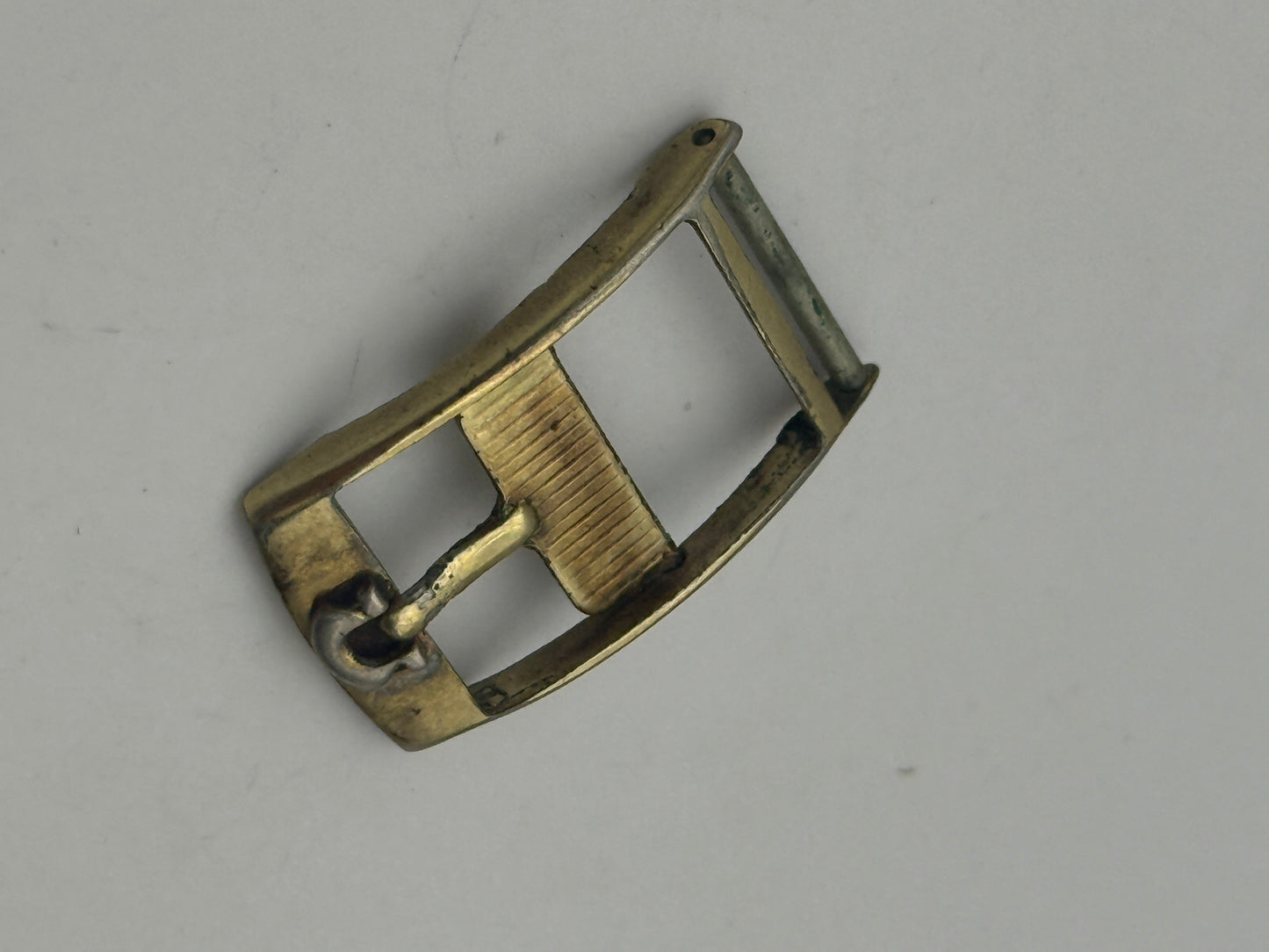 omega fibbia buckle 14mm gold plated model deposè