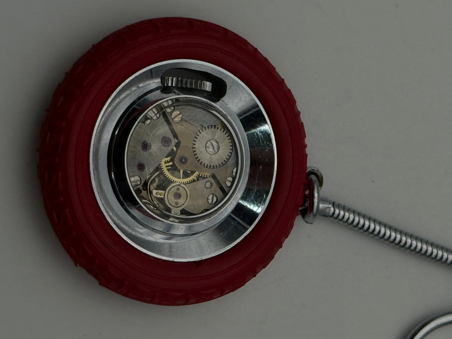 rothing ruotino wheel pocket watch patented swiss made 39mm