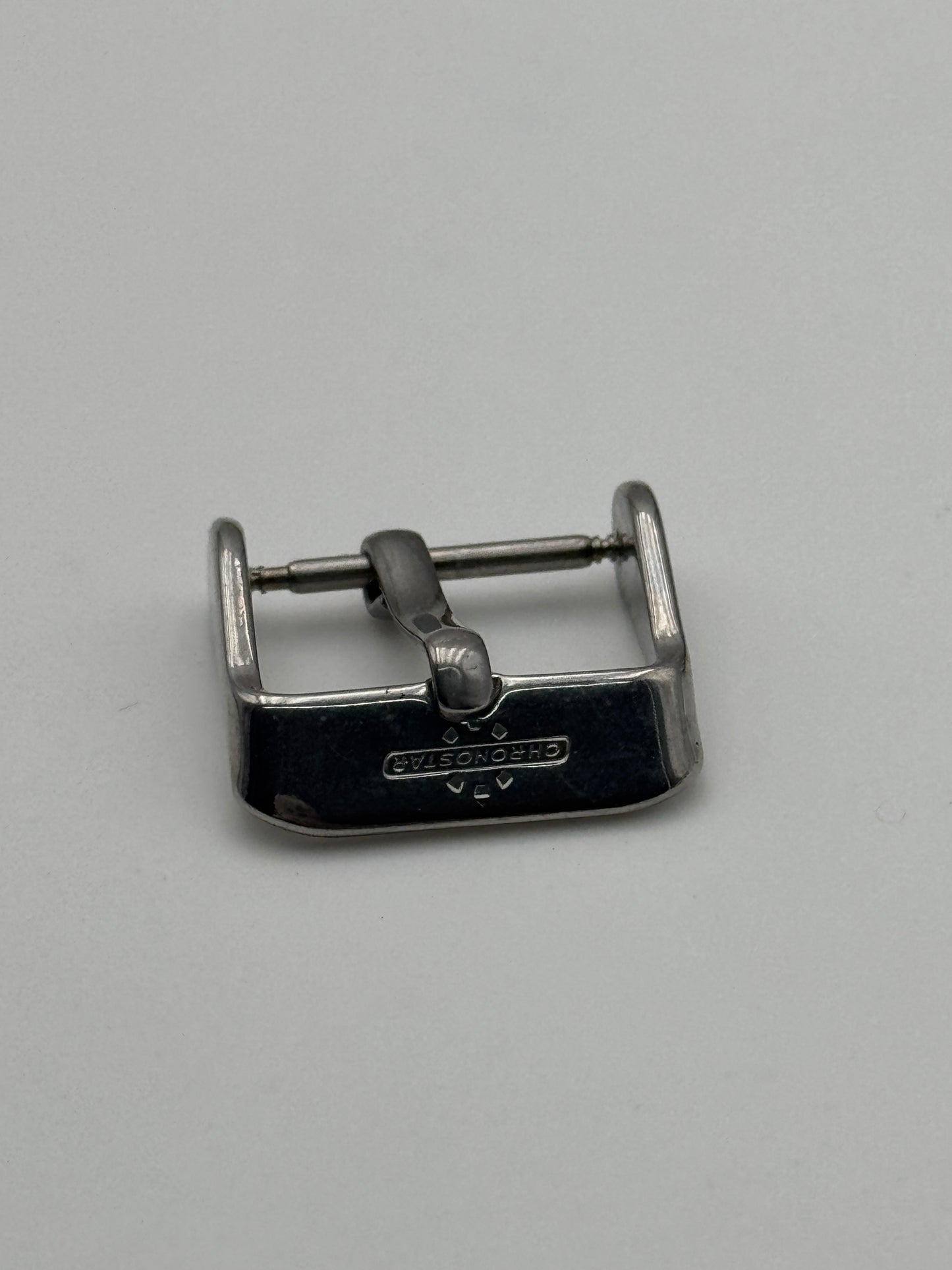 Cadet Chronostar fibbia buckle acciaio 16mm