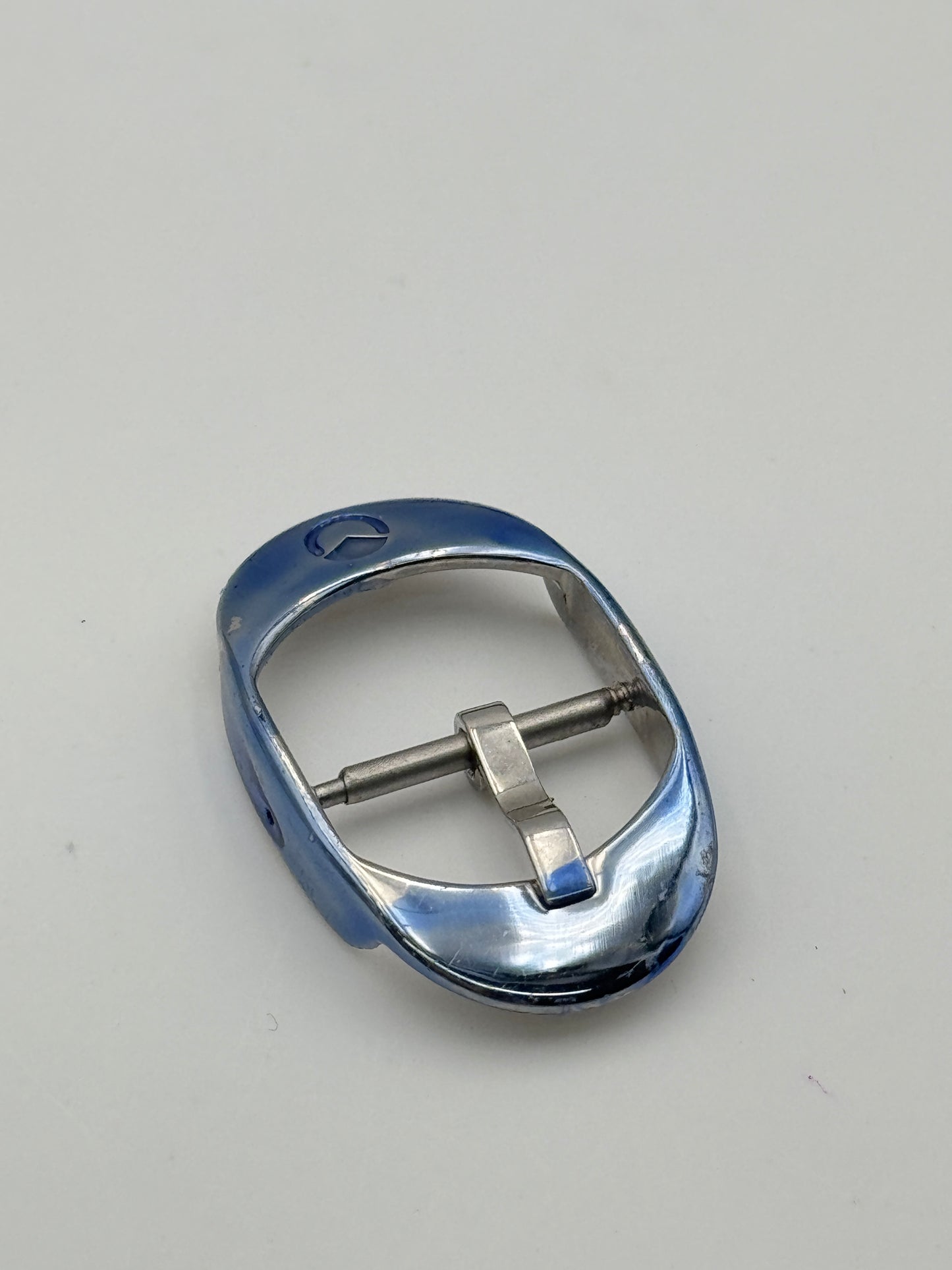 Sector fibbia buckle 16mm acciaio
