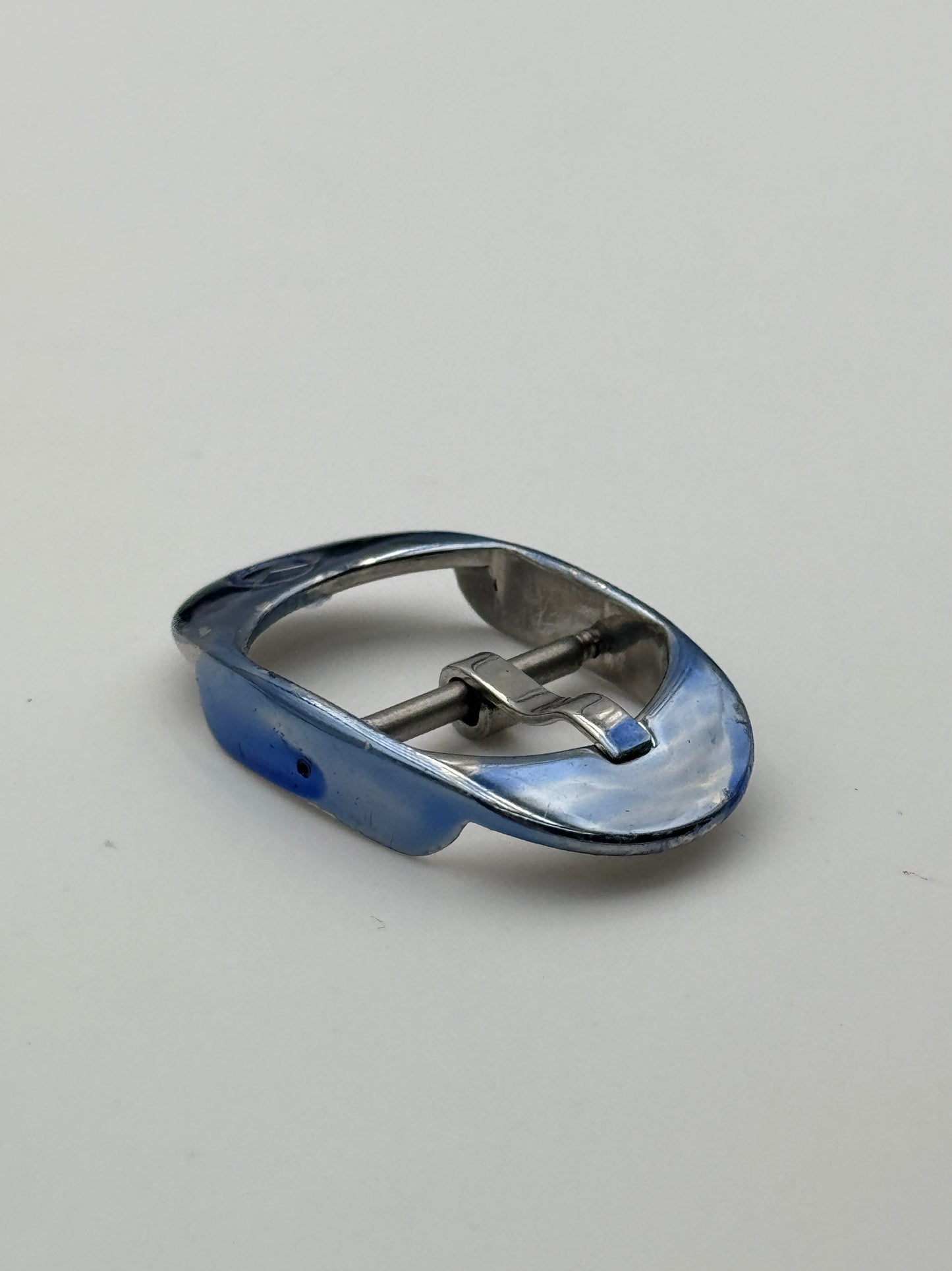 Sector fibbia buckle 16mm acciaio