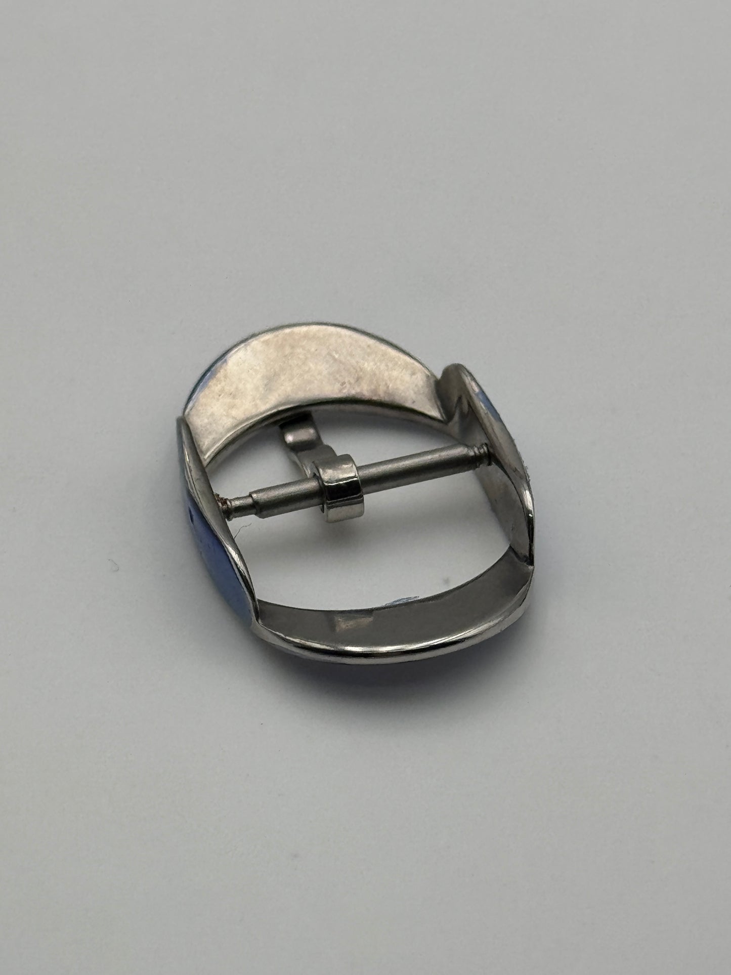 Sector fibbia buckle 16mm acciaio