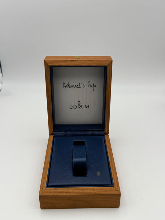 corum admiral's cup box scatola swiss made