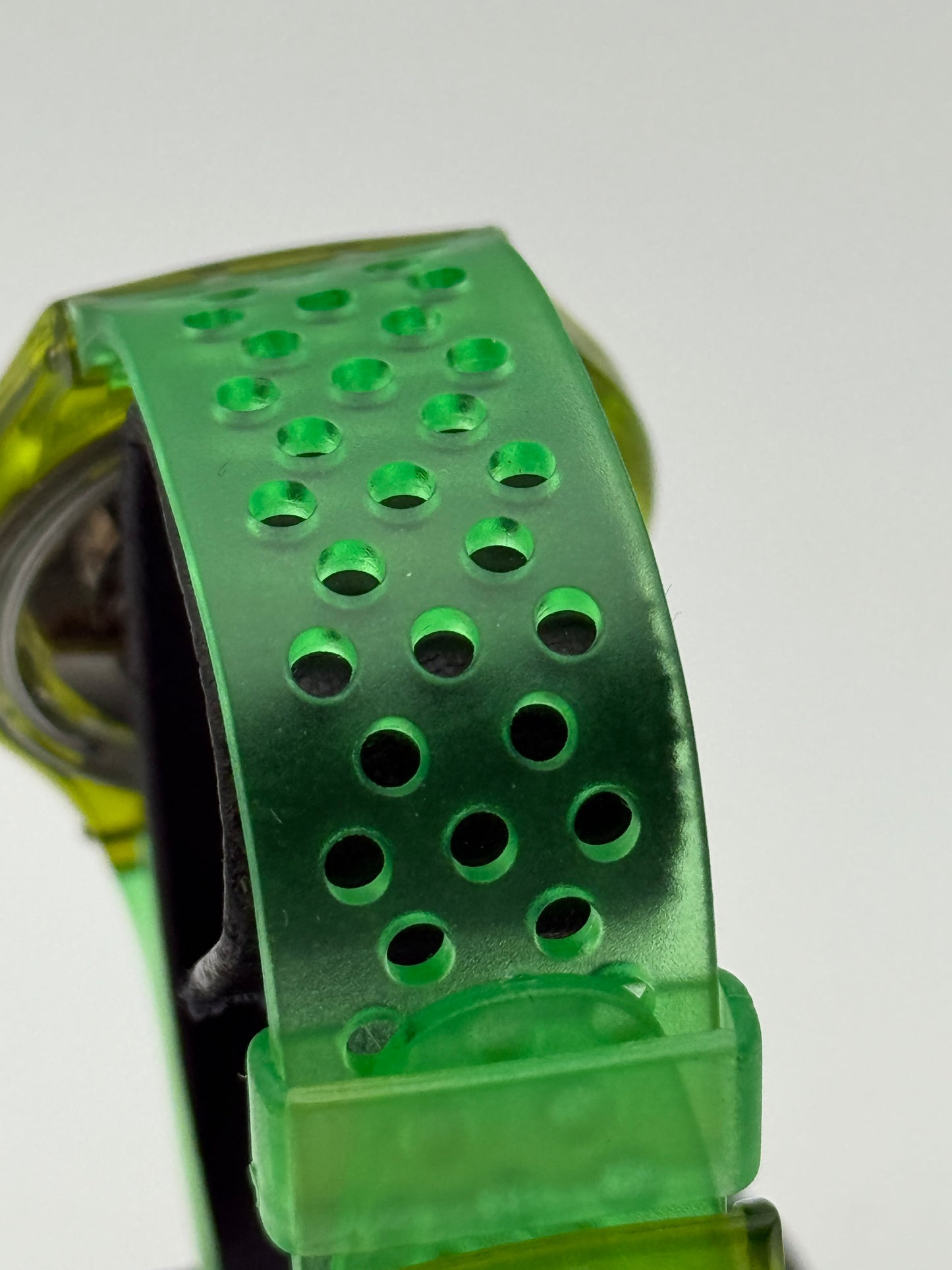 swatch automatic 306 eta 2840 green 37mm  vintage