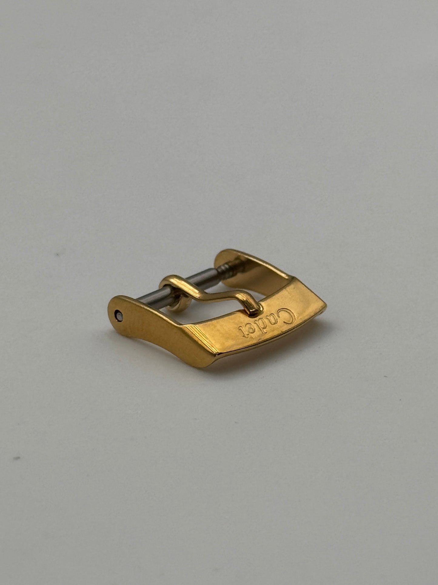 Cadet Chronostar fibbia. buckle gold plated 14mm