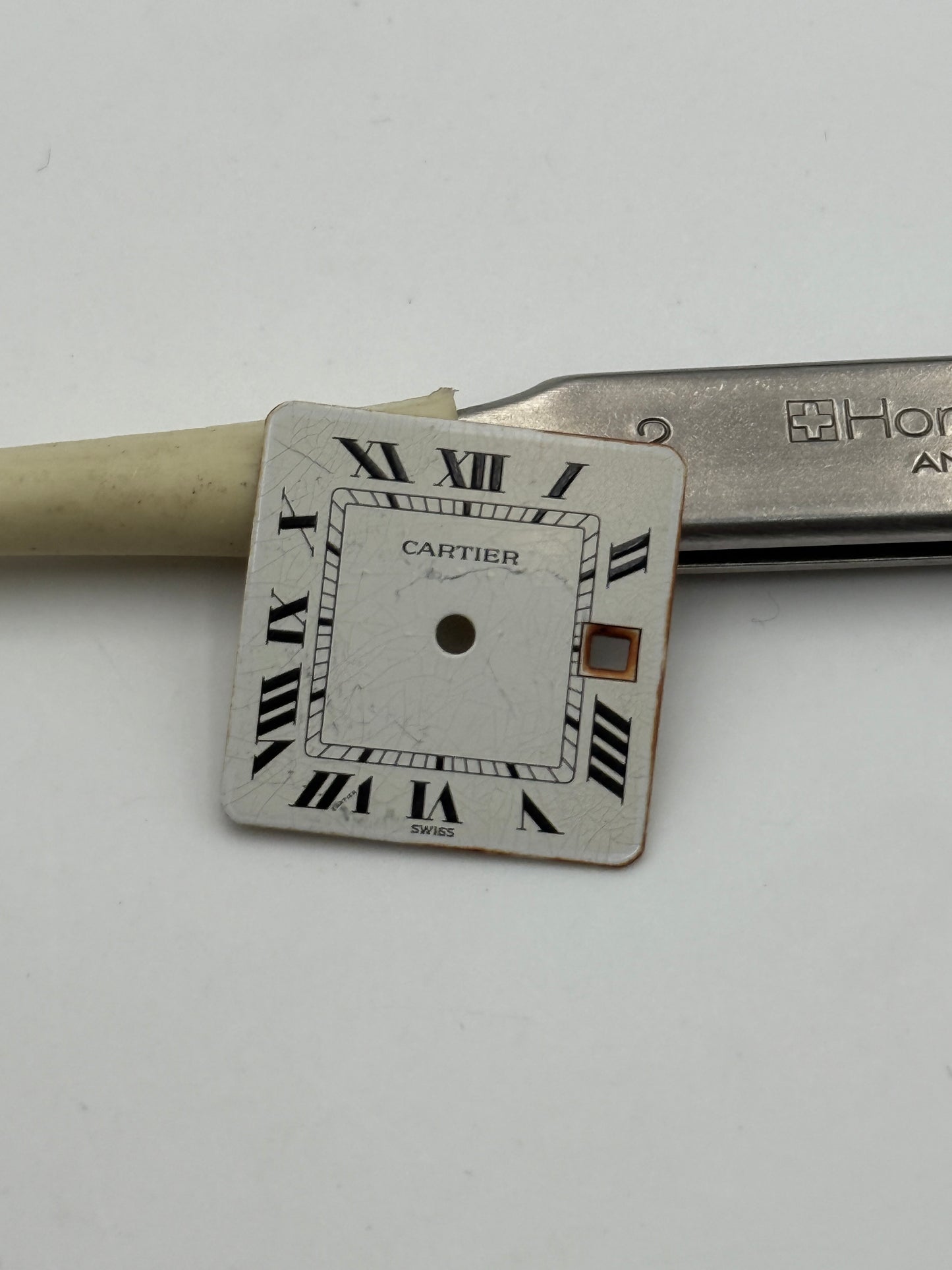 cartier 18,5x18,5mm dial quadrante