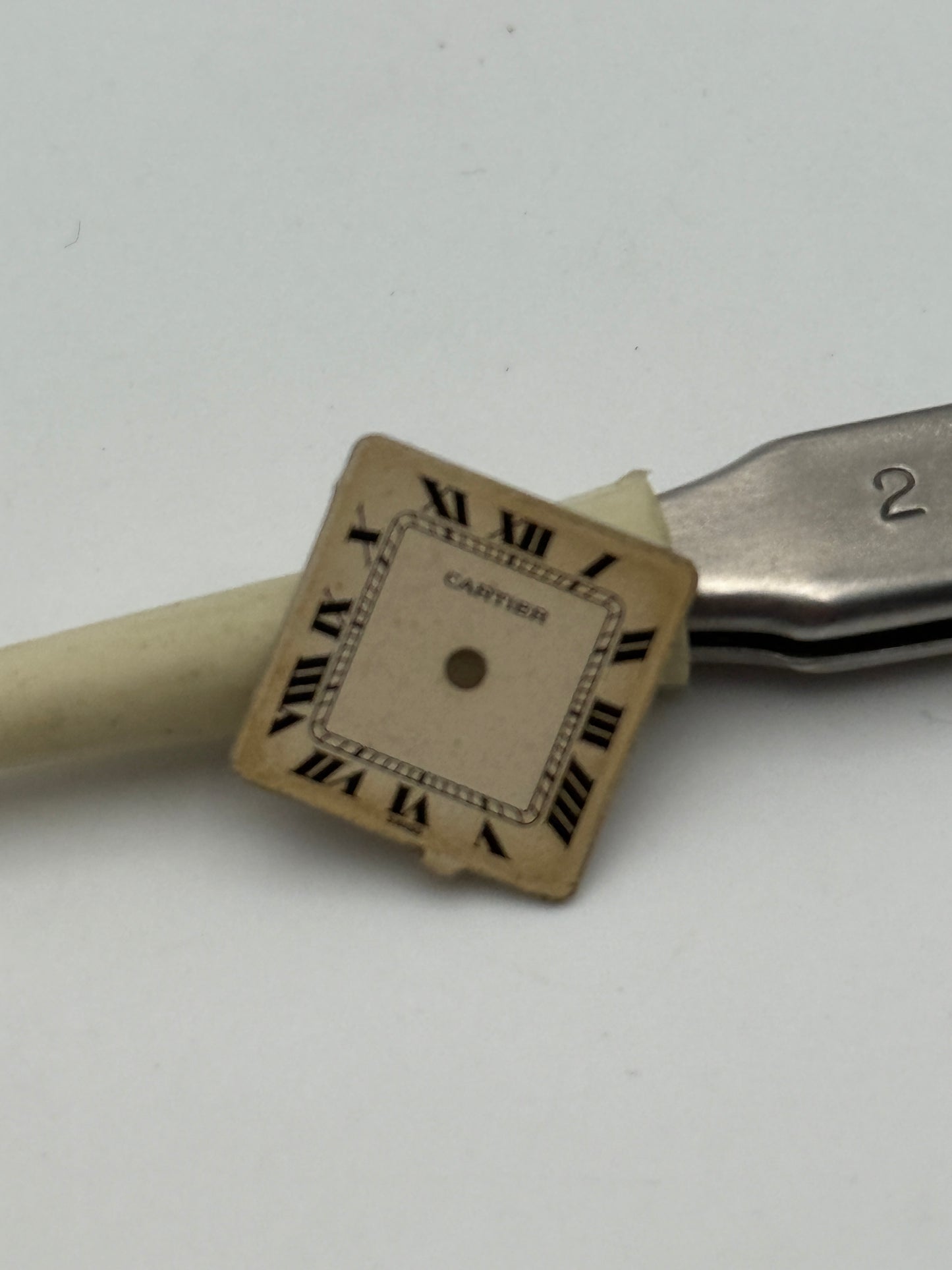 cartier 13,2x13,2mm dial quadrante