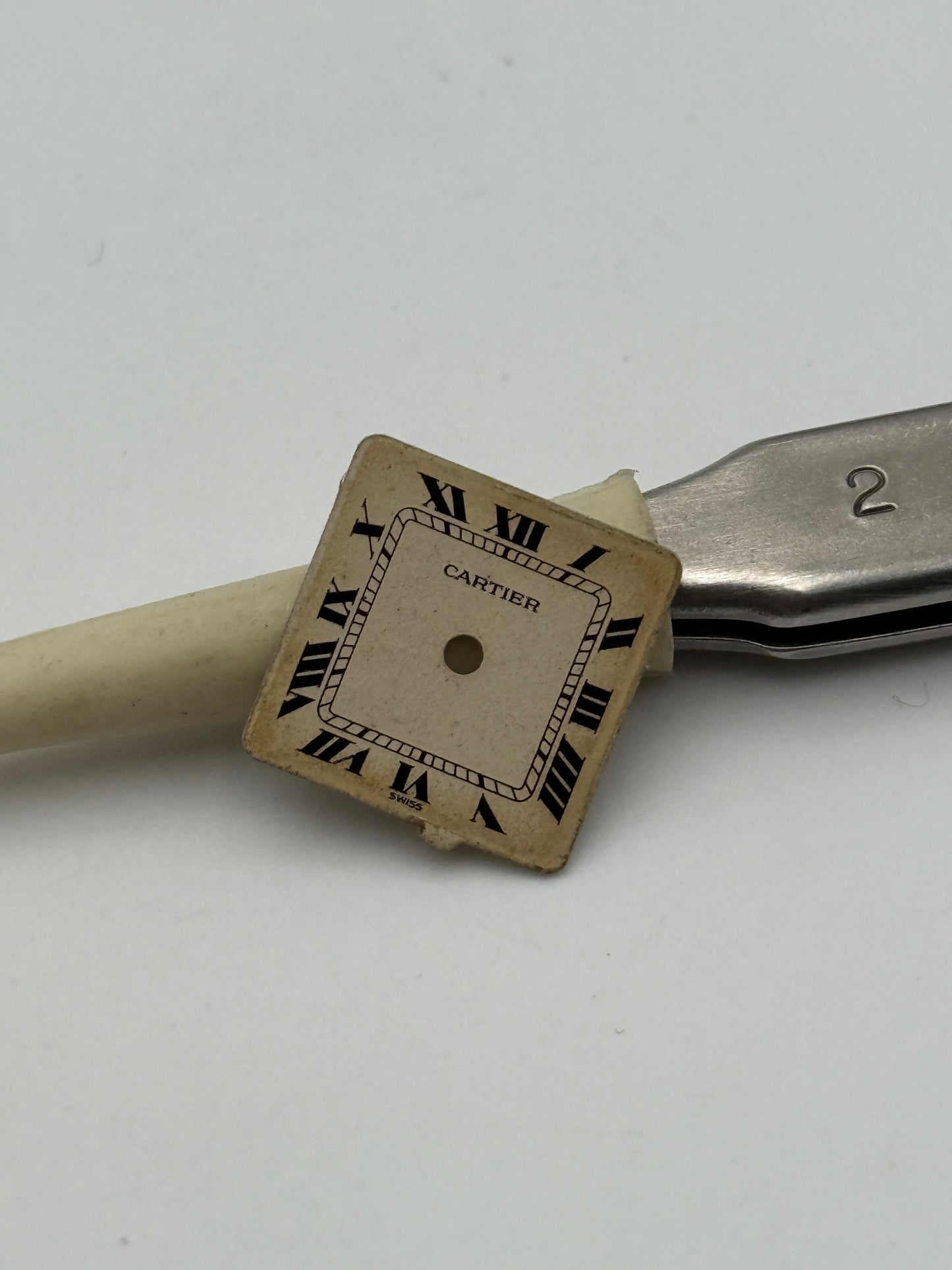 cartier 13,2x13,2mm dial quadrante