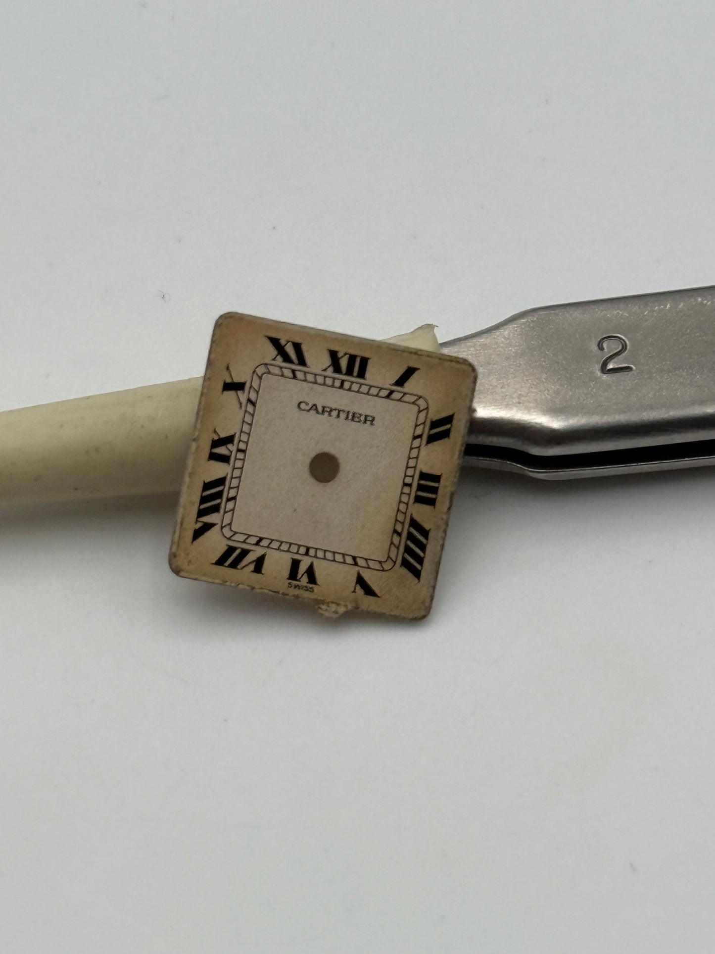 cartier 13,2x13,2mm dial quadrante