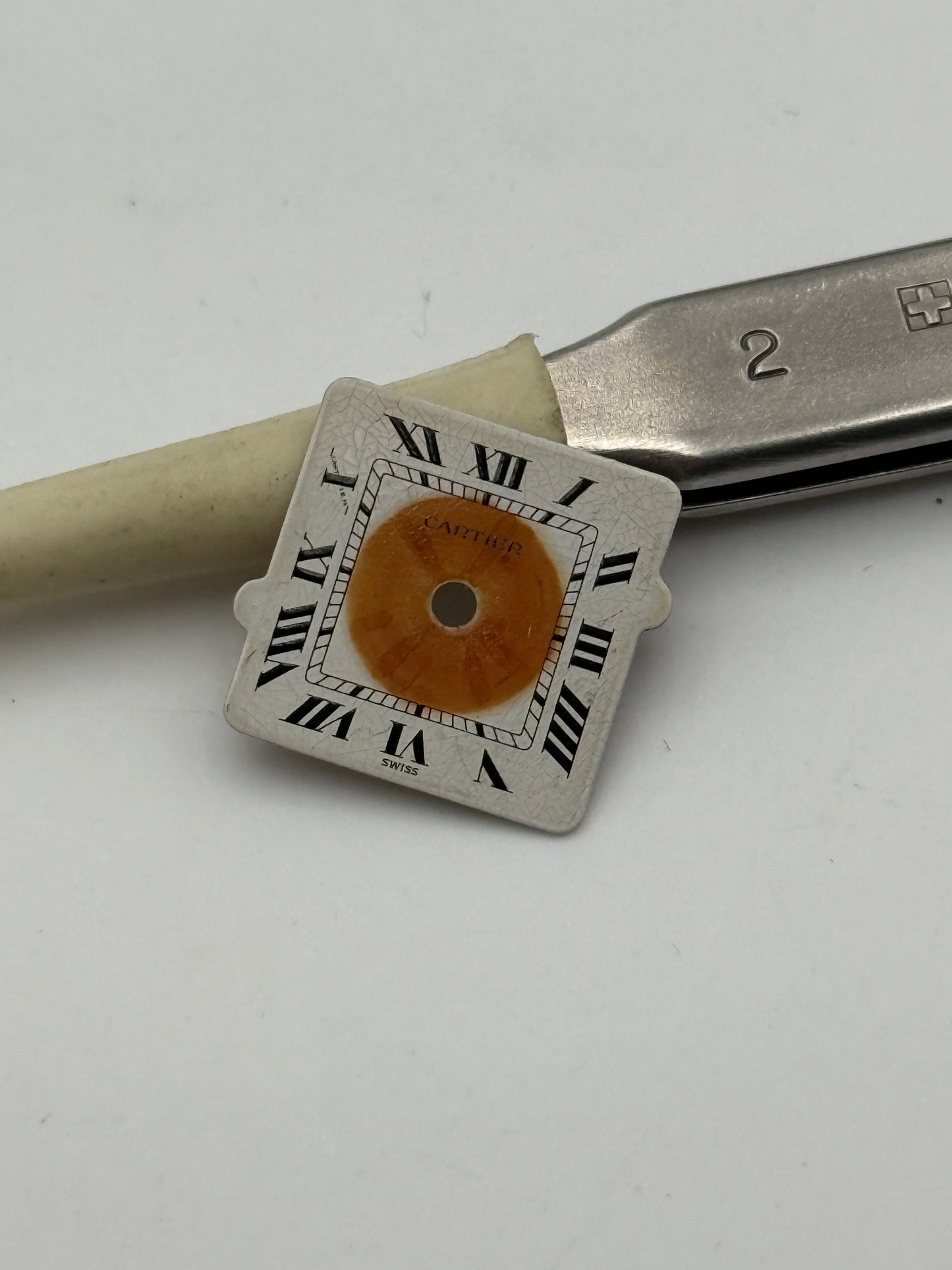 cartier 14,4x14,4mm dial quadrante