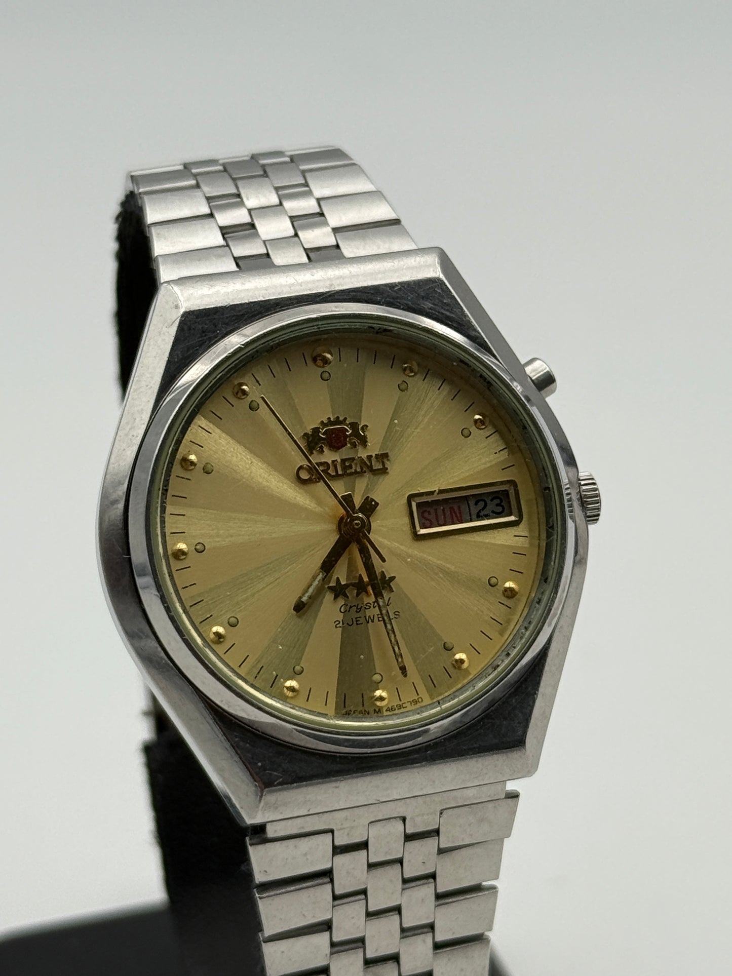 orient crystal japan automatic vintage 36mm