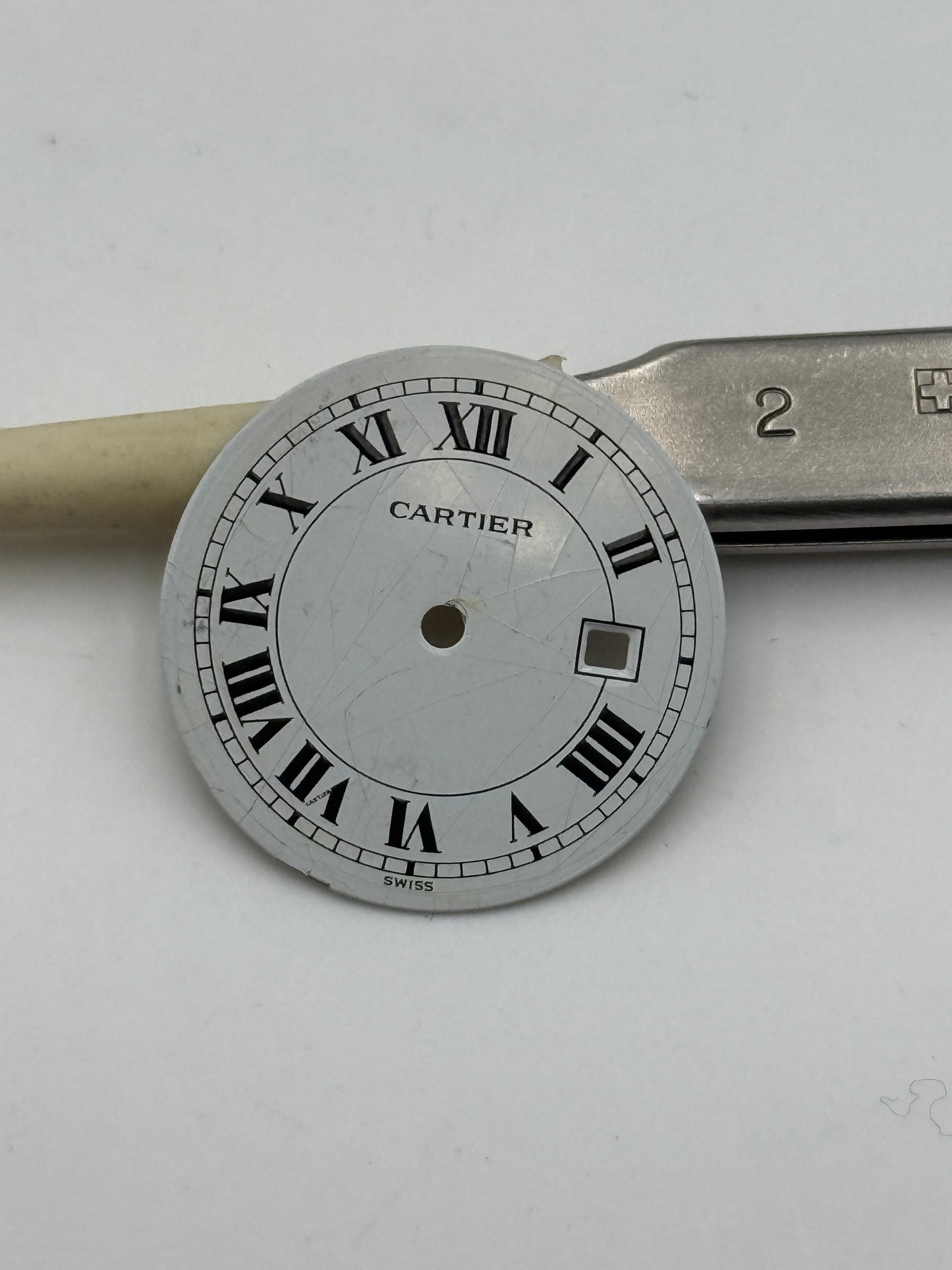 cartier 23mm dial quadrante