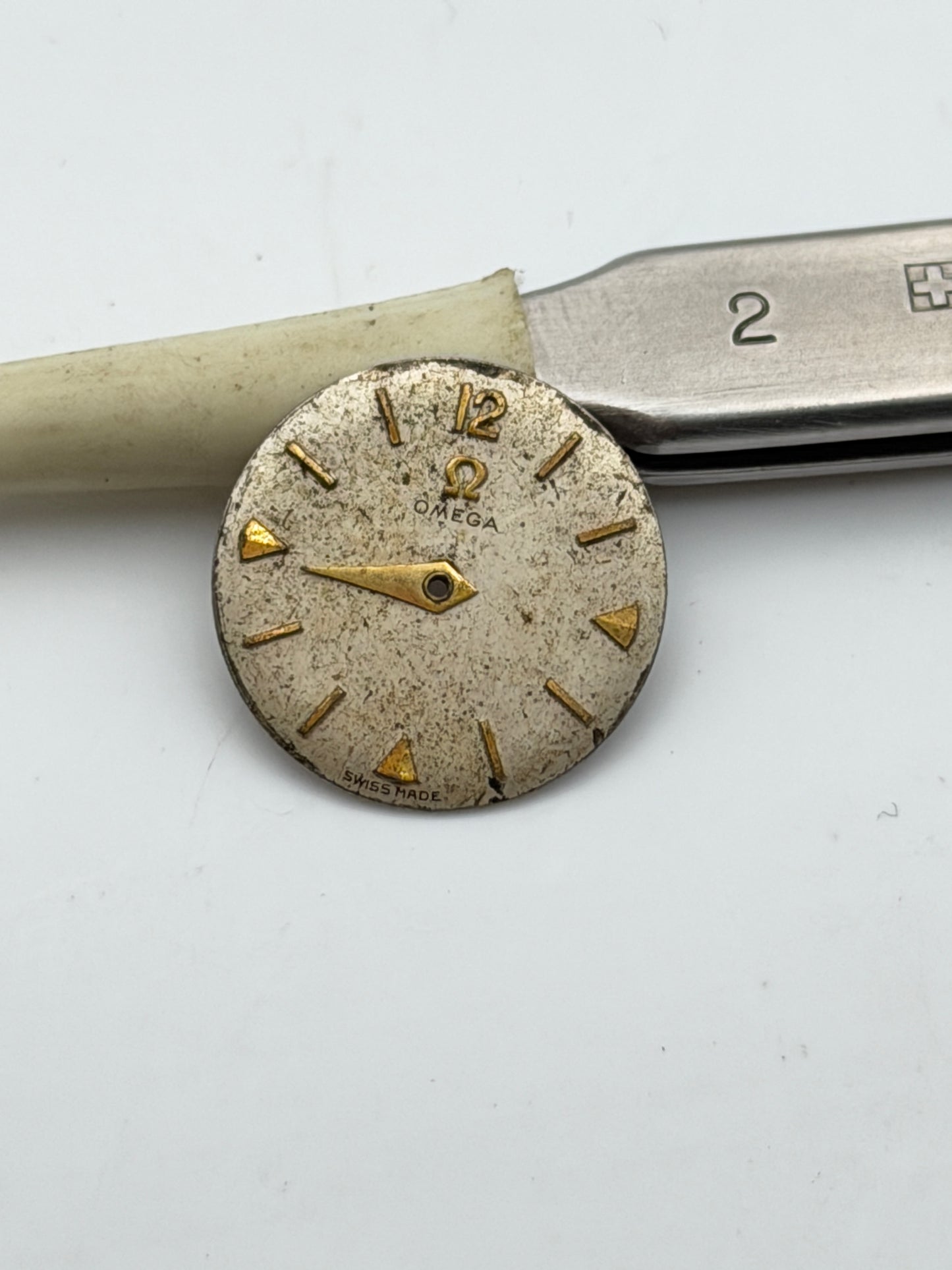 omega 16.5mm dial quadrante