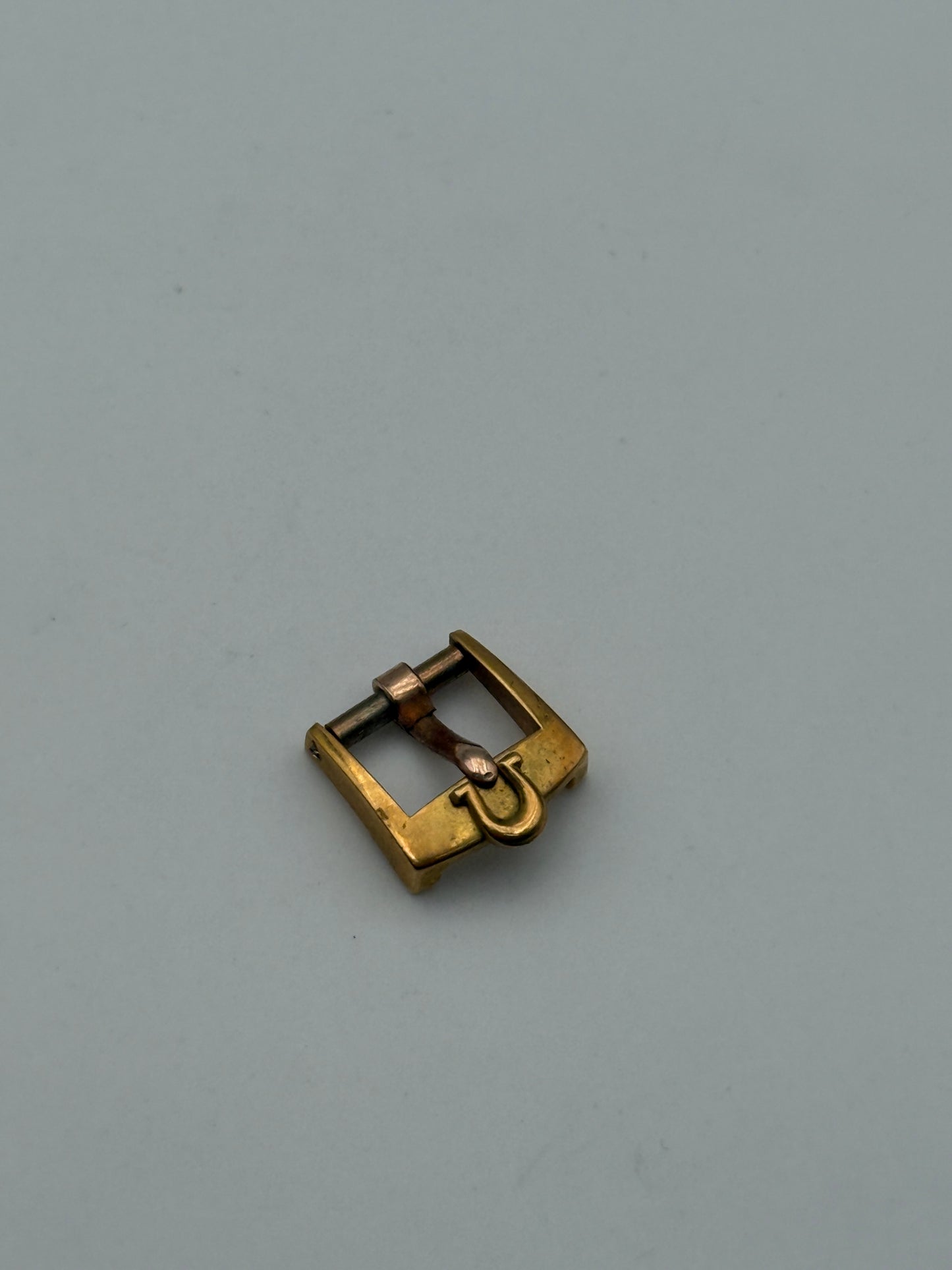 omega vintage rare 8mm fibbia buckle