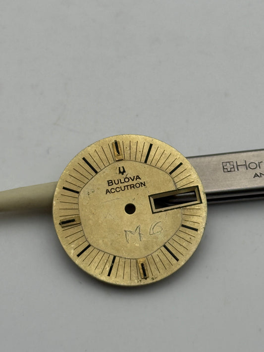 bulova accutron 28mm dial quadrante