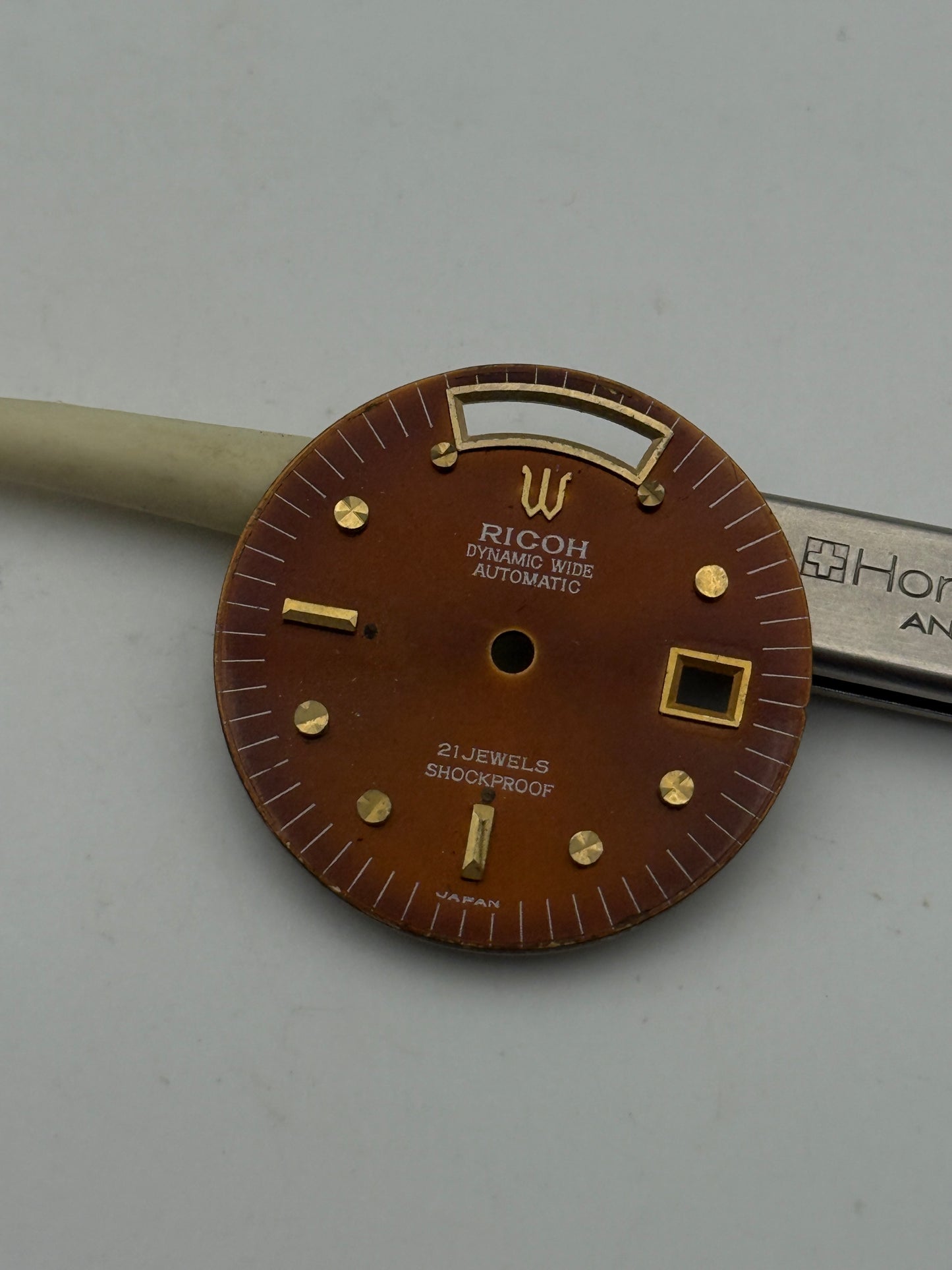 ricoh dynamic wide automatic 28,8mm dial quadrante rare