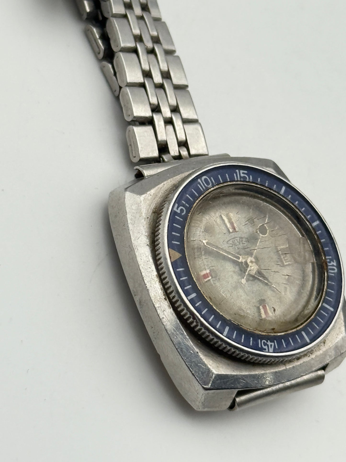 silver squale 20 atm 30mm