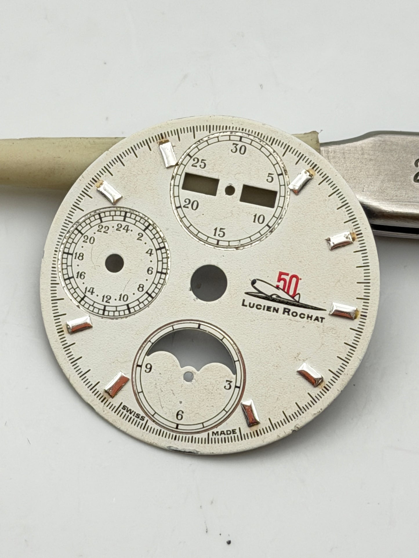 lucien rochat limited edition 50th 28.5mm dial quadrante