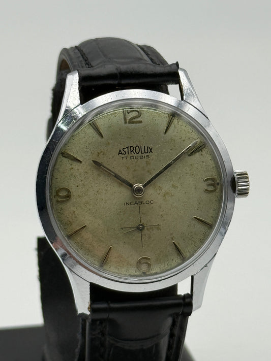 astrolux waterproof swiss made vintage