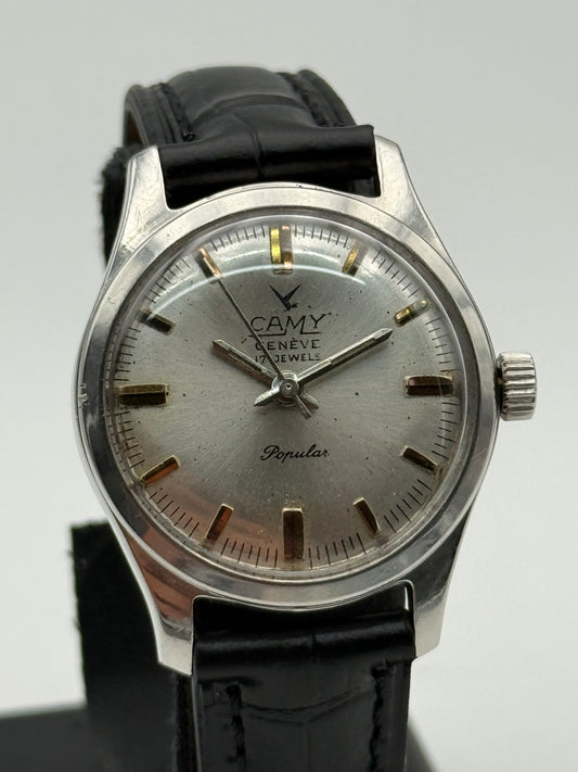 camy popular waterproof swiss made 31mm vintage
