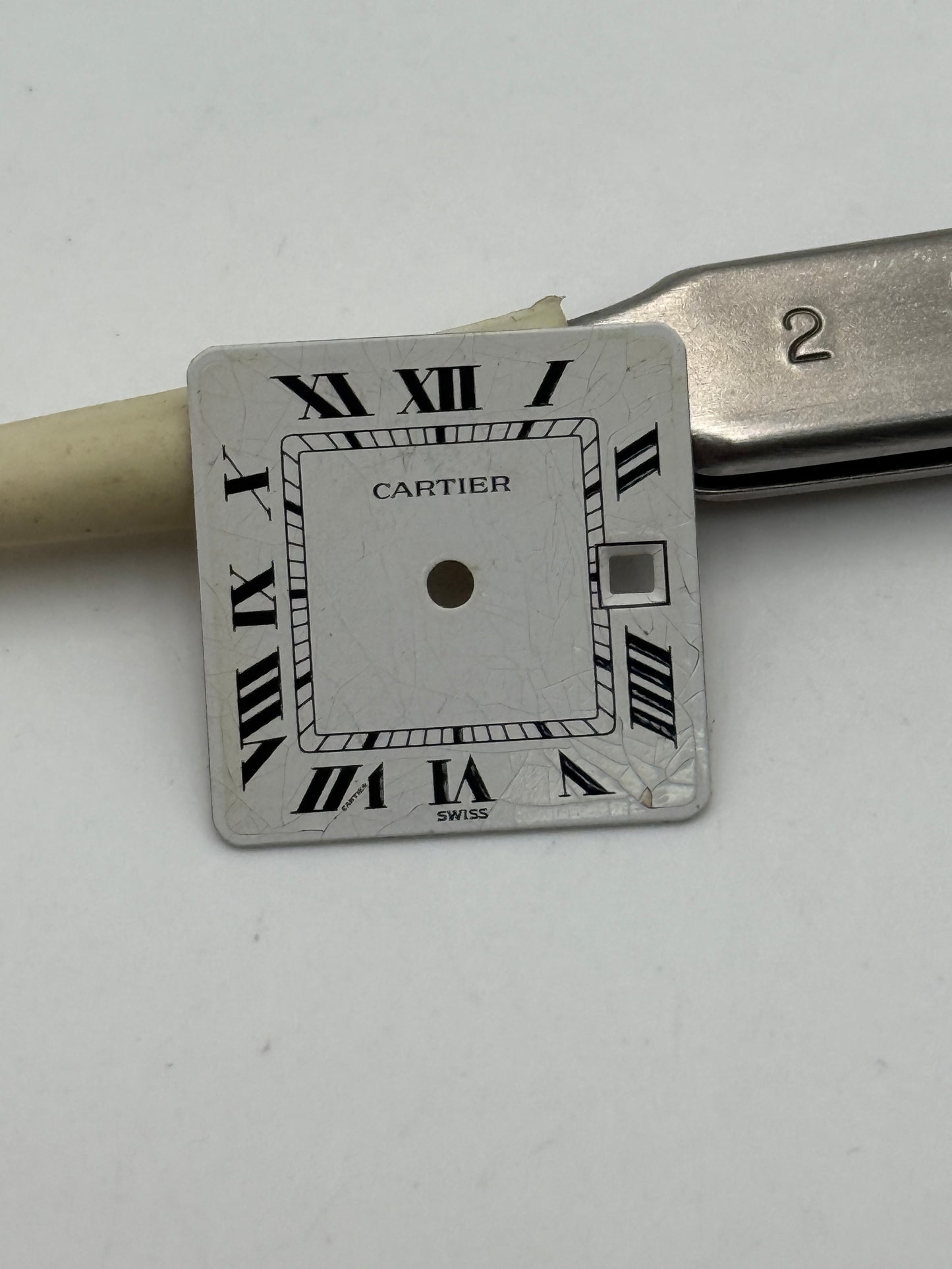 cartier 18,5mm dial quadrante
