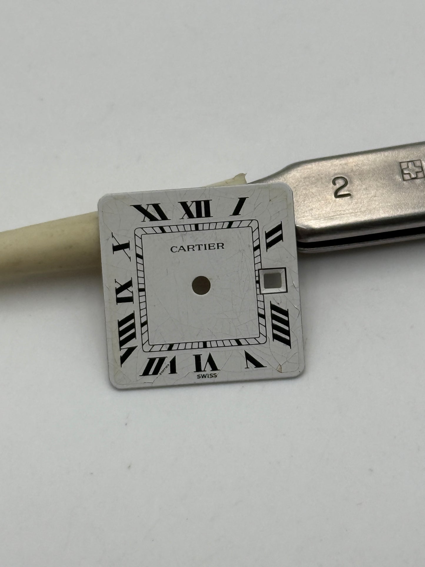 cartier 18,5mm dial quadrante